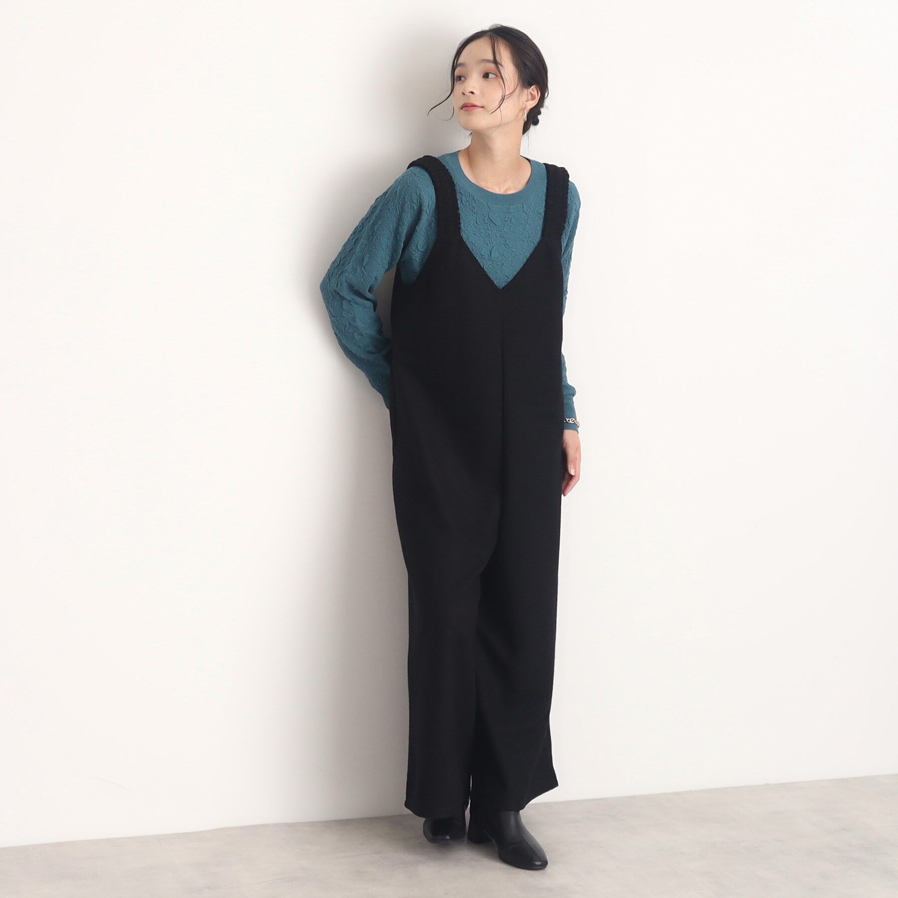 THE SHOP TK「【毛玉になりにくい/洗える】ふくれジャガードニット」|ニット・セーター|