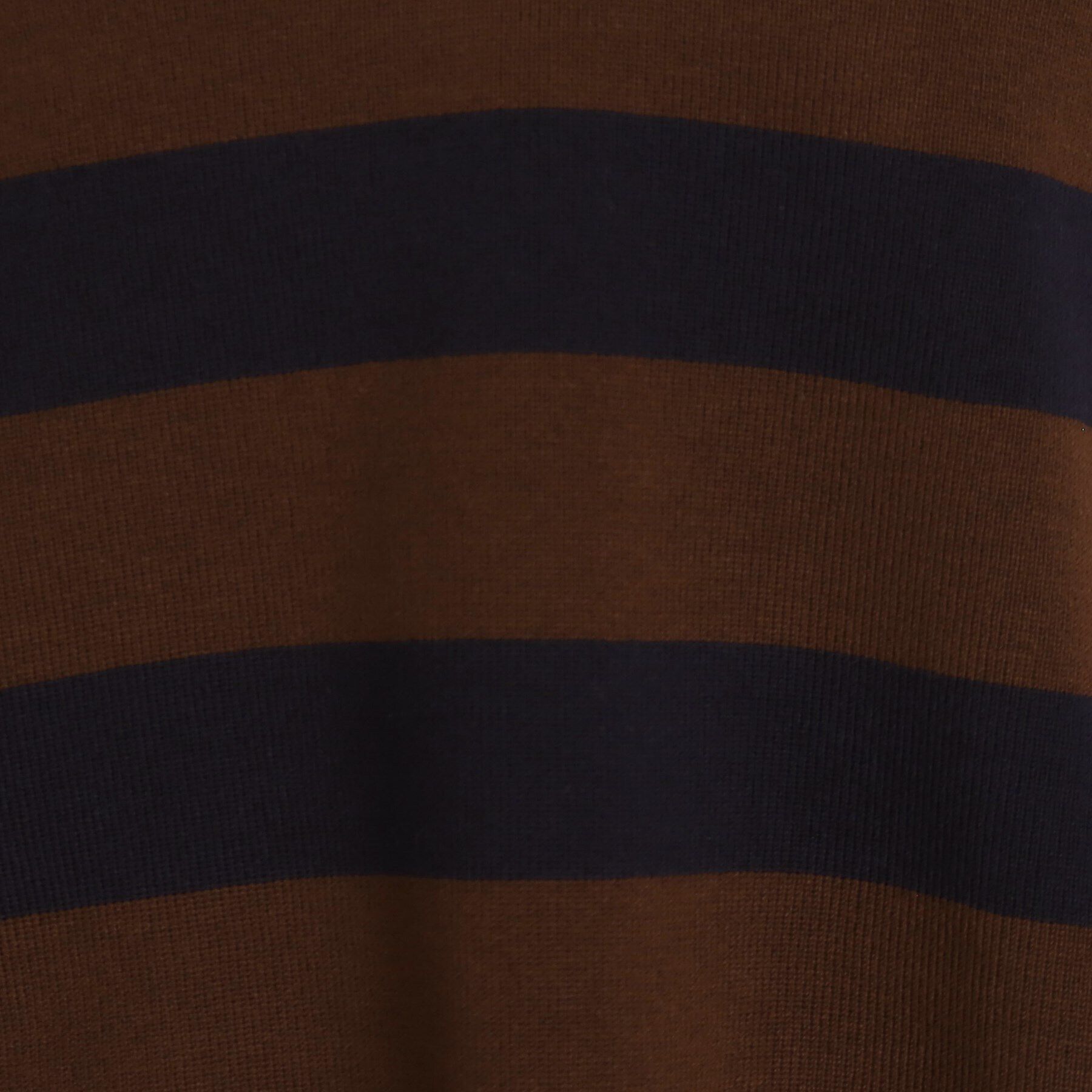 THE SHOP TK「ボーダーポロニット【洗える】」|ニット・セーター|