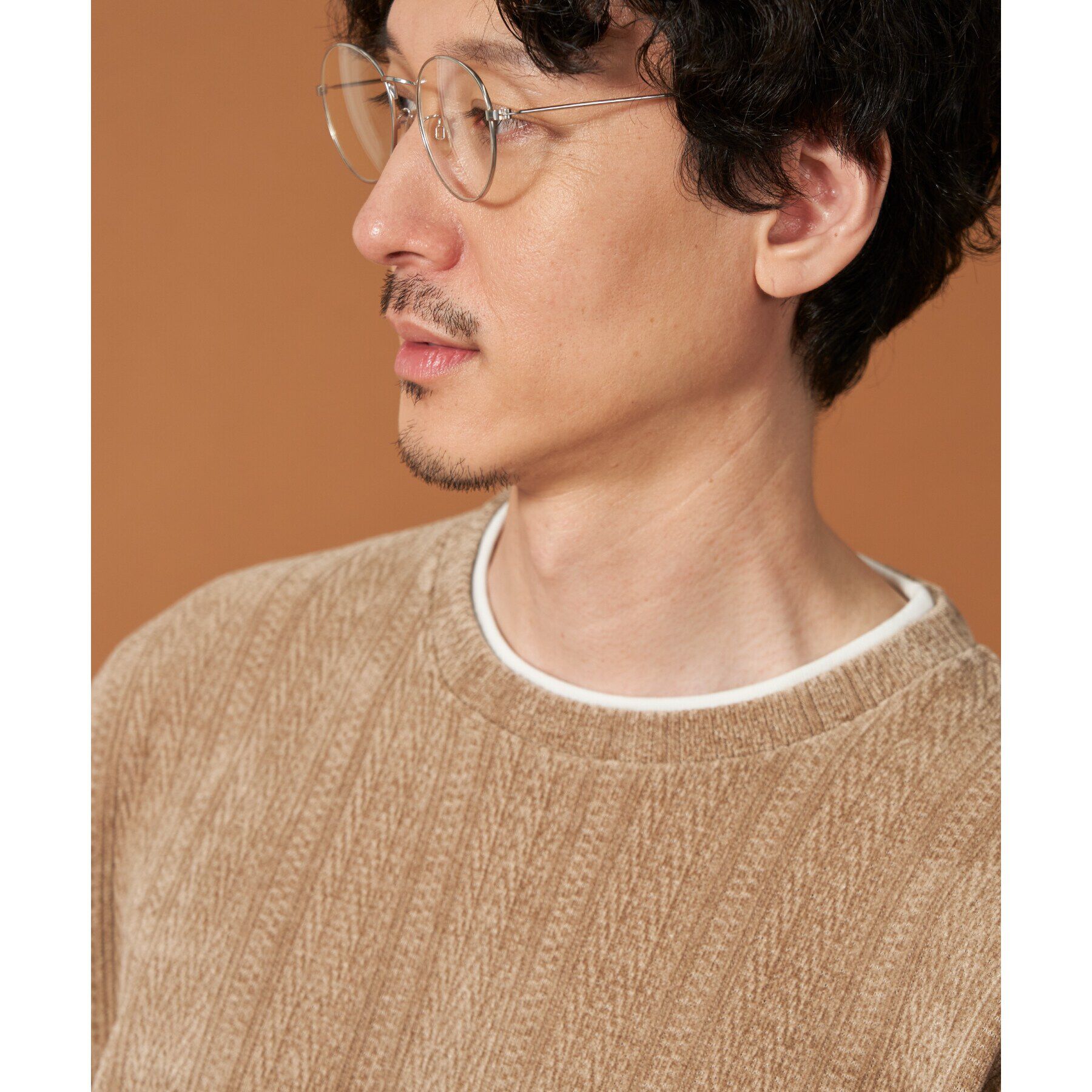 THE SHOP TK「シェニールケーブルプルオーバー」|Tシャツ・カットソー|