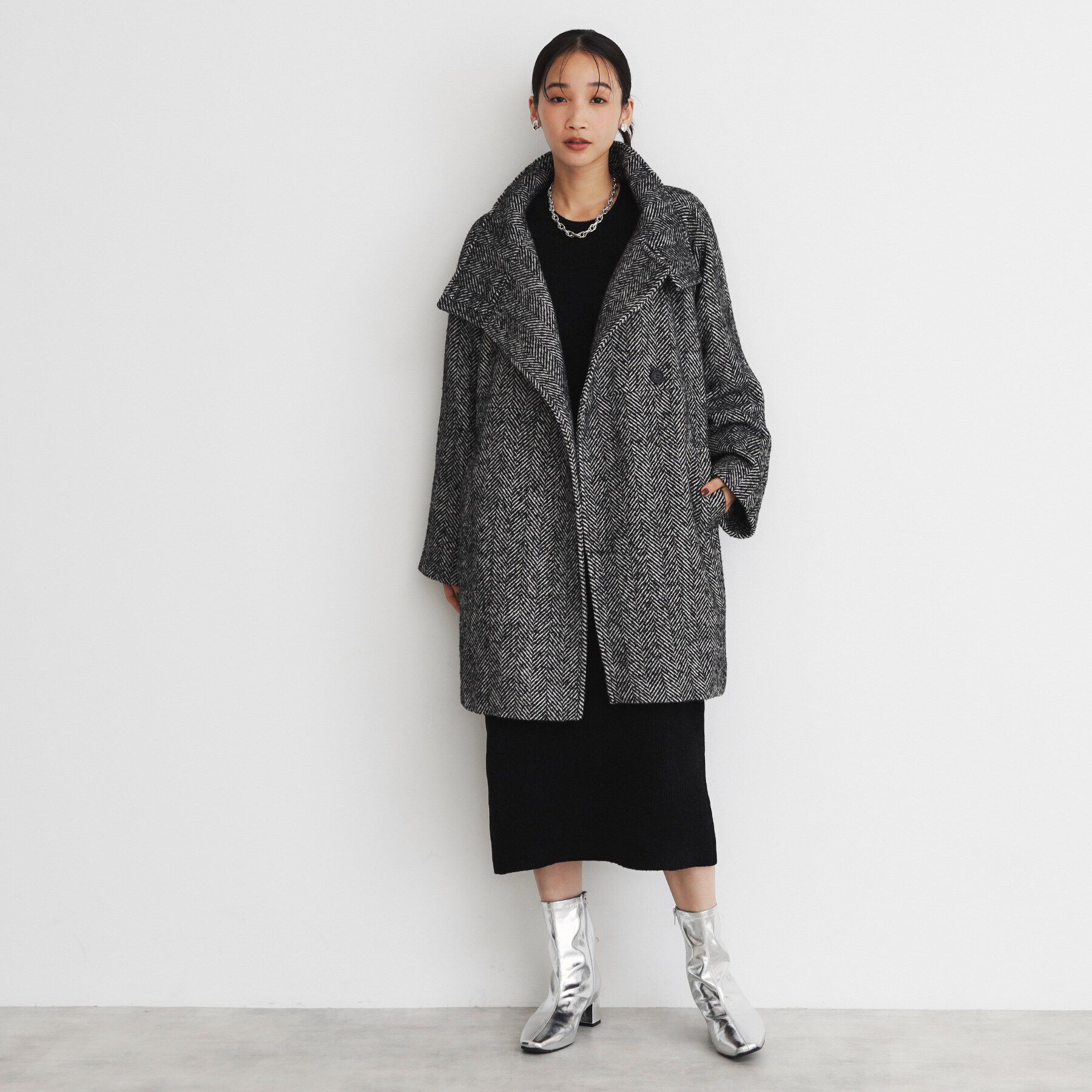 THE SHOP TK「へリンボンコート」|その他|