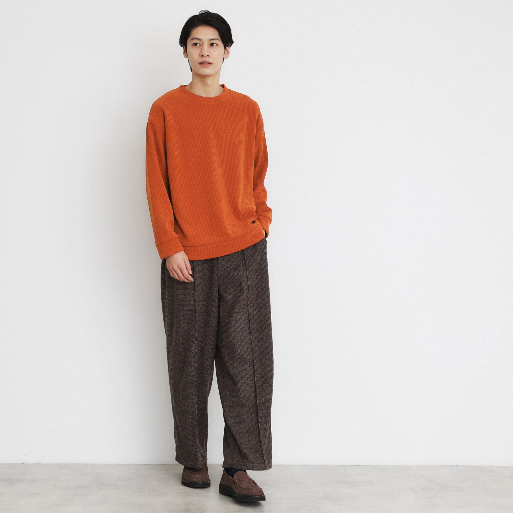 THE SHOP TK「ジャカードモールボアプルオーバー」|Tシャツ・カットソー|