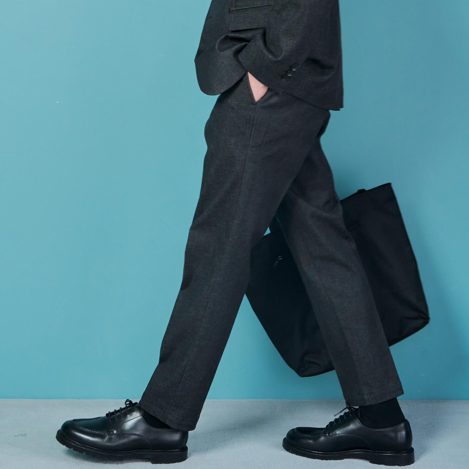 THE SHOP TK「エバーデニムスラックス セットアップ可／ストレッチ」|その他|