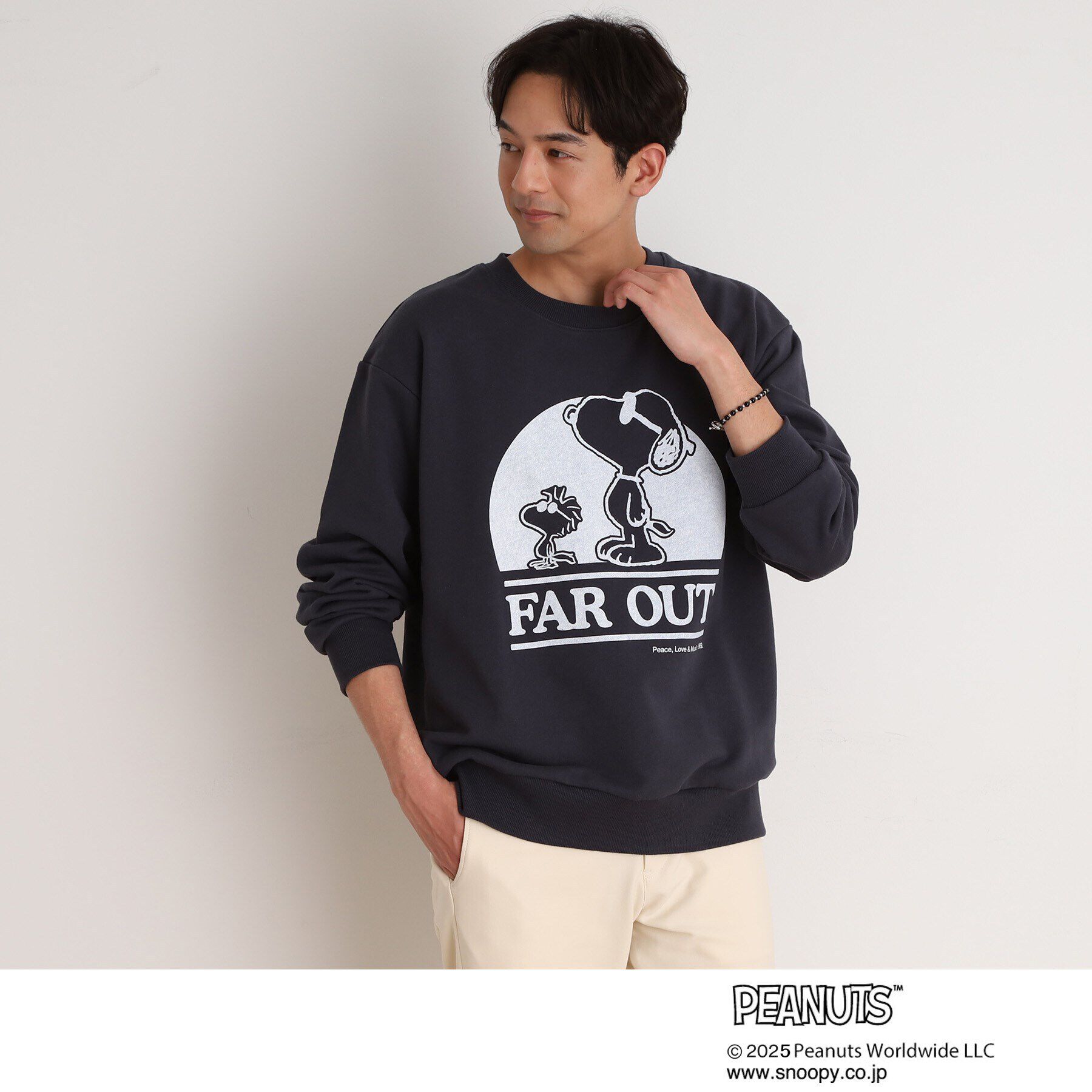 THE SHOP TK「PEANUTSスウェット FAR OUT 親子リンク」|パーカー|