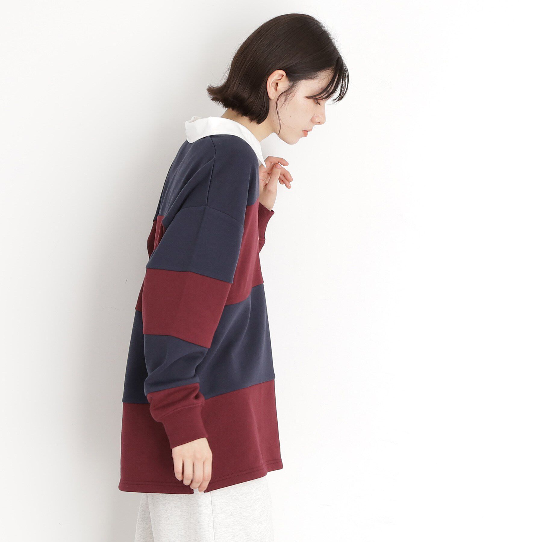 THE SHOP TK「ラガーシャツ/洗濯機OK」|Tシャツ・カットソー|