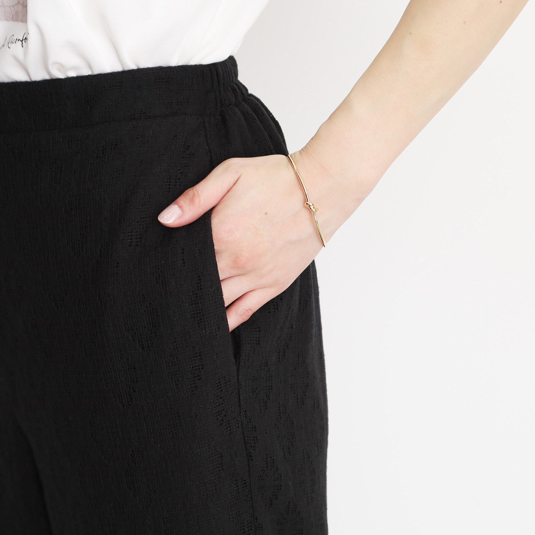 THE SHOP TK「レースワイドパンツ【洗濯機OK】」|その他|