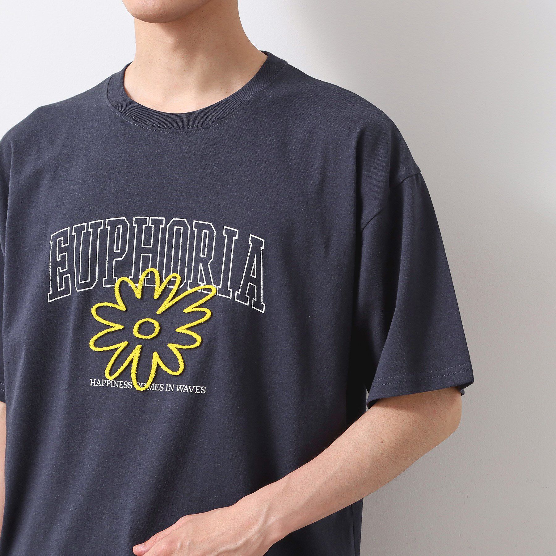 THE SHOP TK「刺繍ロゴ半袖Ｔシャツ　【洗濯機OK/ユニセックス】」|Tシャツ・カットソー|