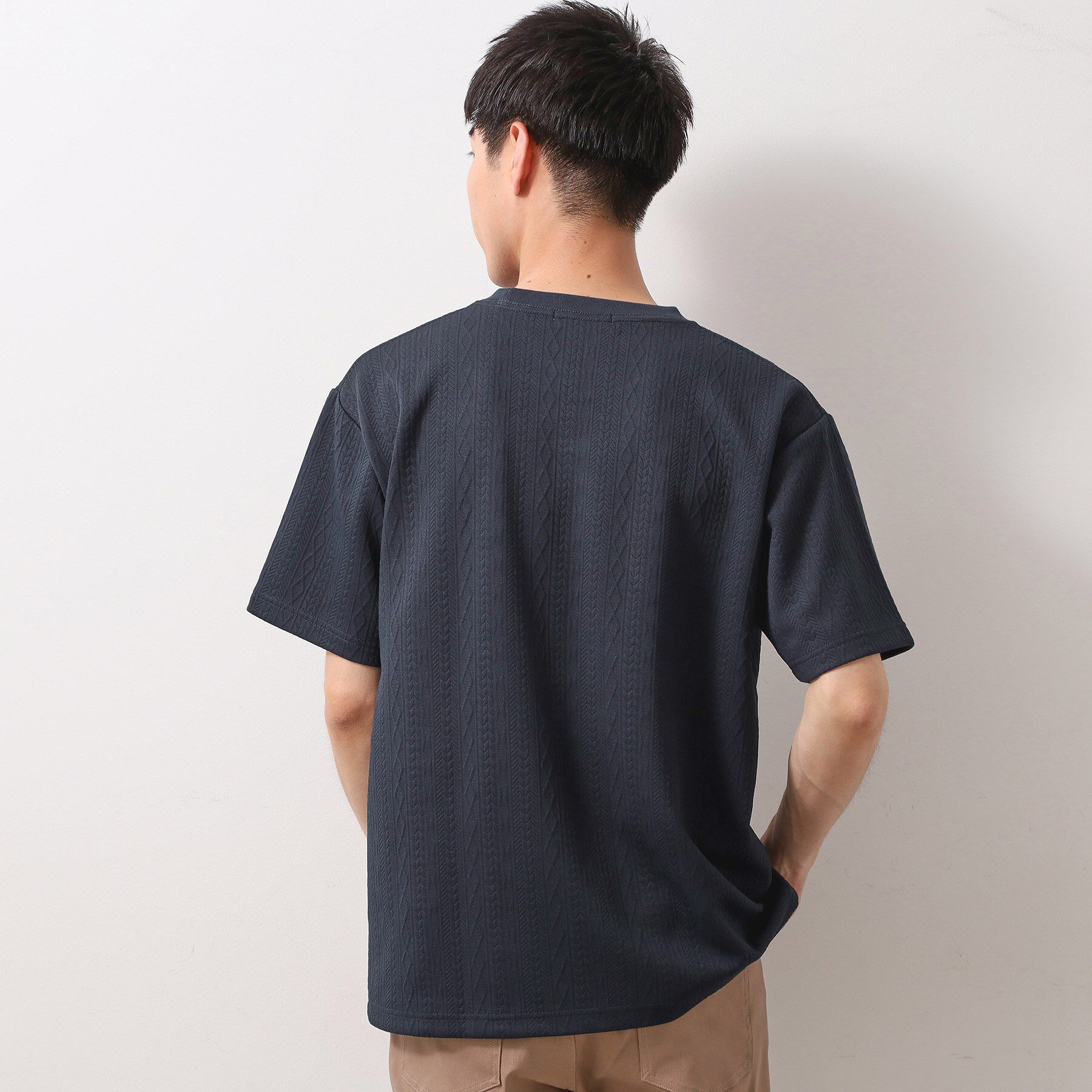 THE SHOP TK「ライトフクレジャカード半袖Tシャツ 洗濯機OK」|Tシャツ・カットソー|