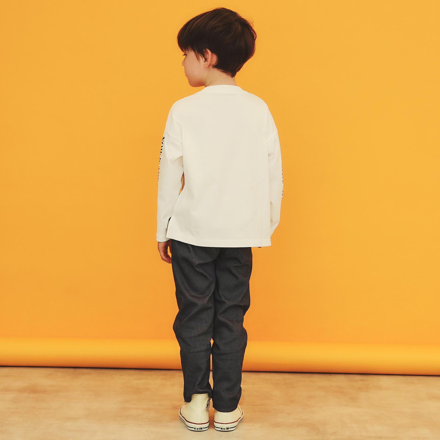 THE SHOP TK「【110－160／6色展開】コットン長袖Ｔシャツ/洗濯機OK」|Tシャツ・カットソー|