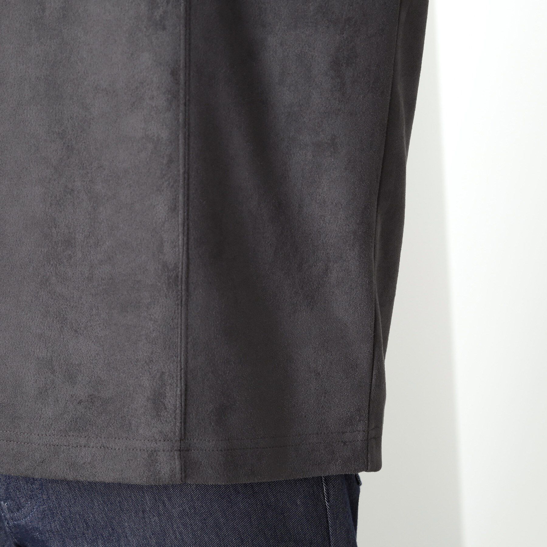 THE SHOP TK「スエード フォトプリントスウェット 【洗濯機OK】」|Tシャツ・カットソー|