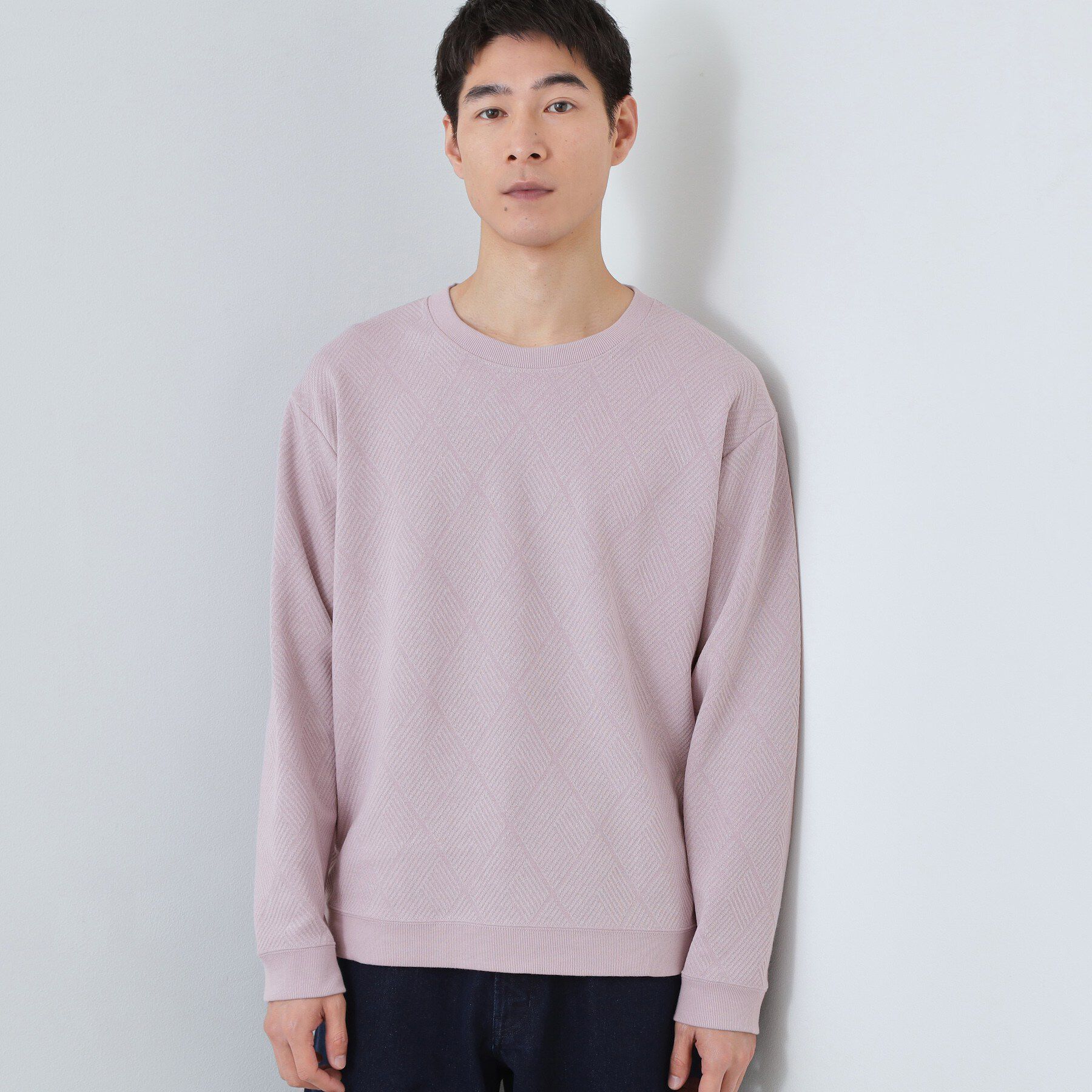 THE SHOP TK「ジャガードリンクススウエット」|パーカー|