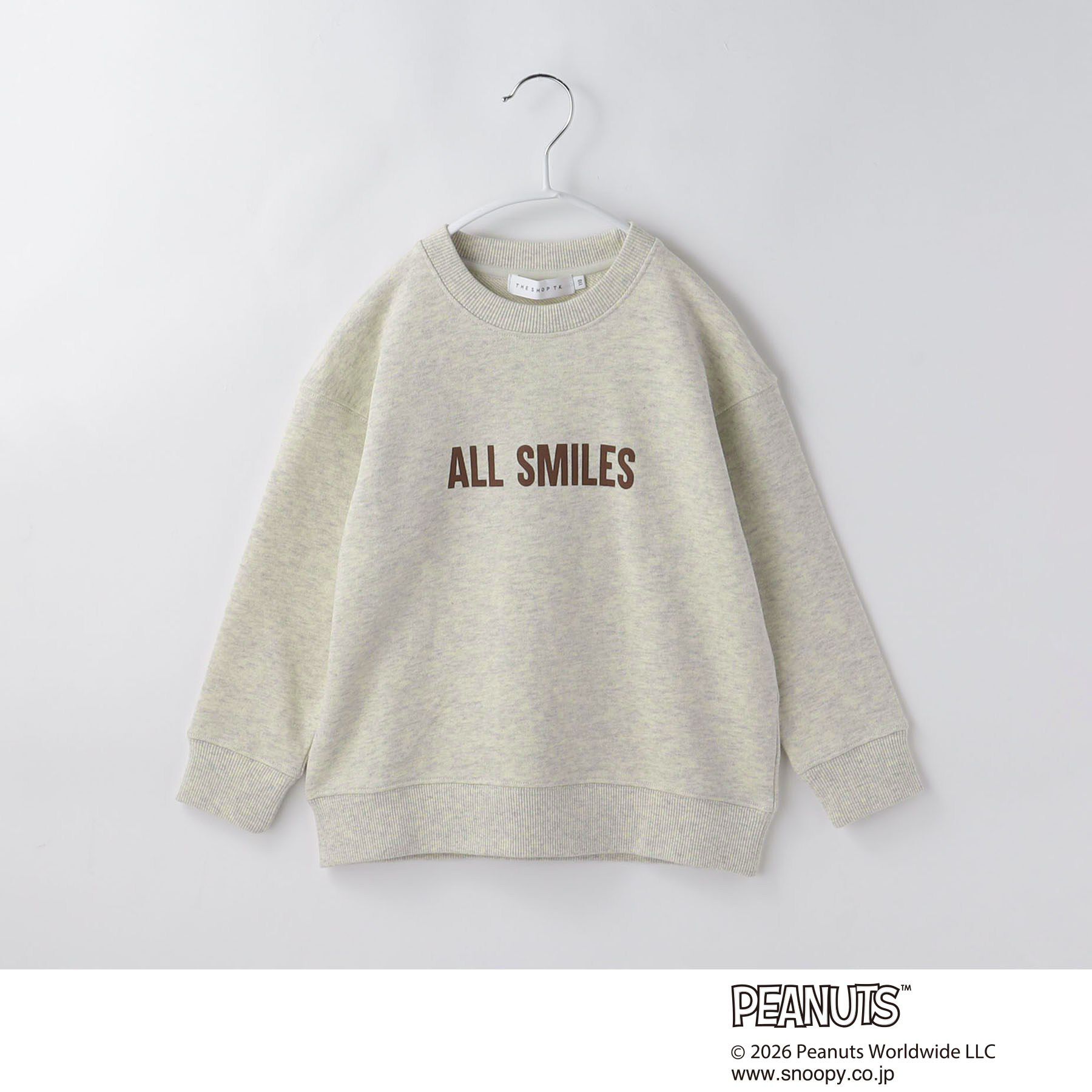 THE SHOP TK「【110－160】PEANUTS ／ ピーナッツ スヌーピーミニ裏毛スウェット」|その他|
