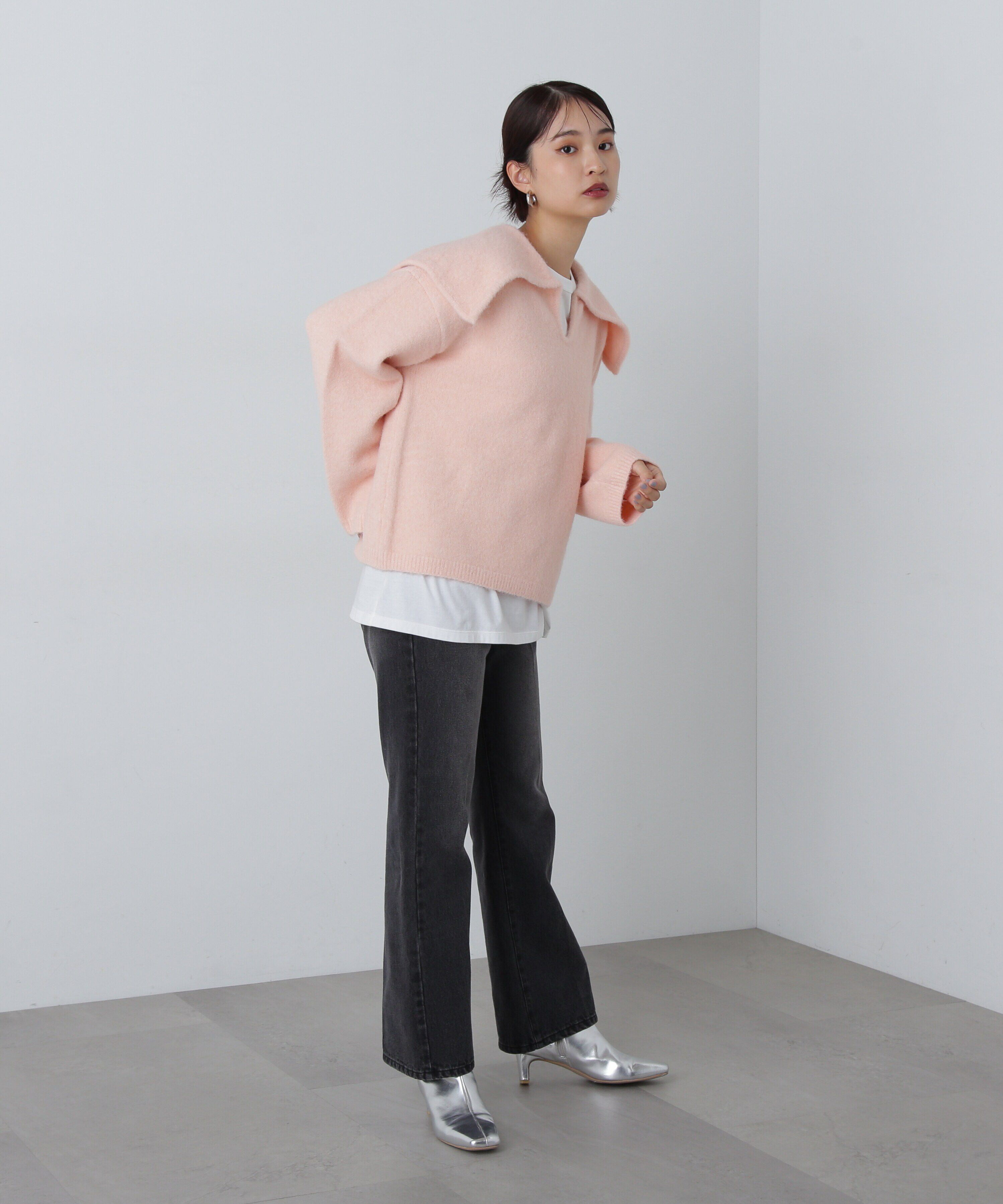  「ナチュラルフレアデニムパンツ」|その他|