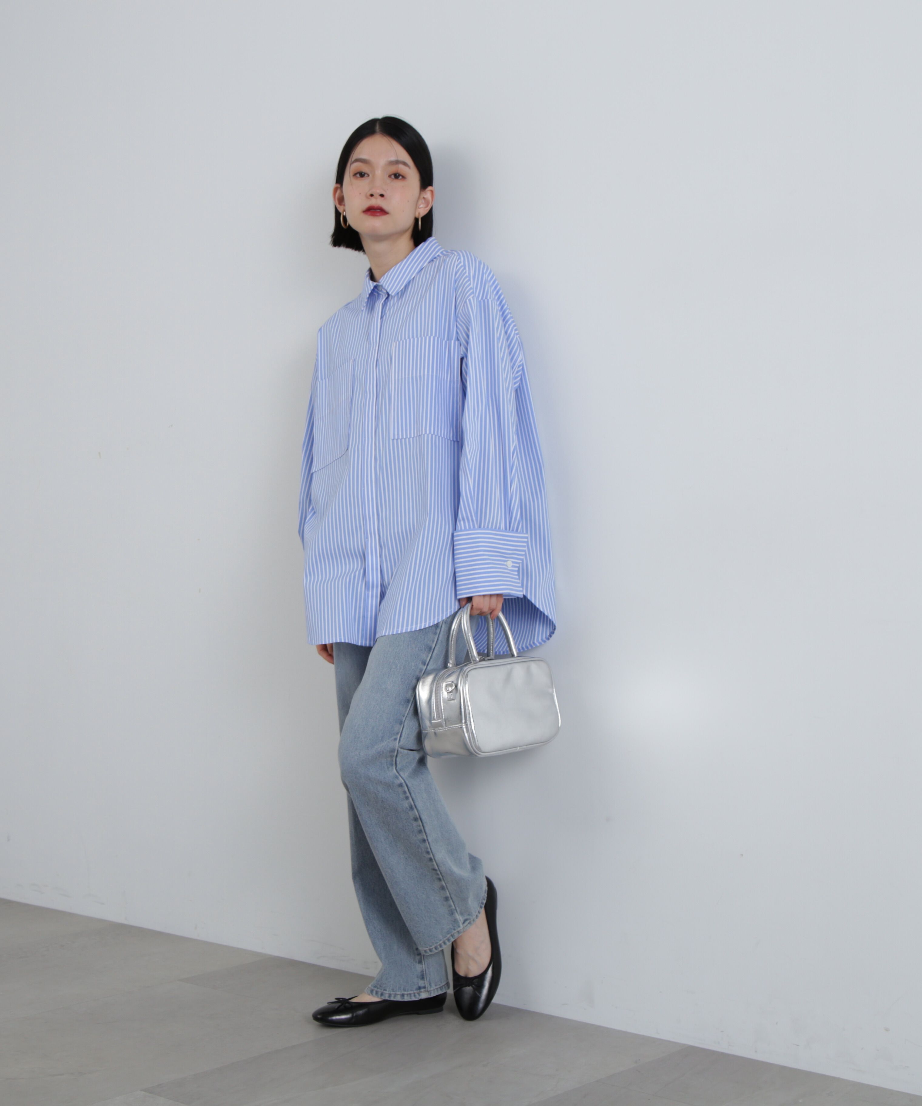  「ナチュラルフレアデニムパンツ」|その他|