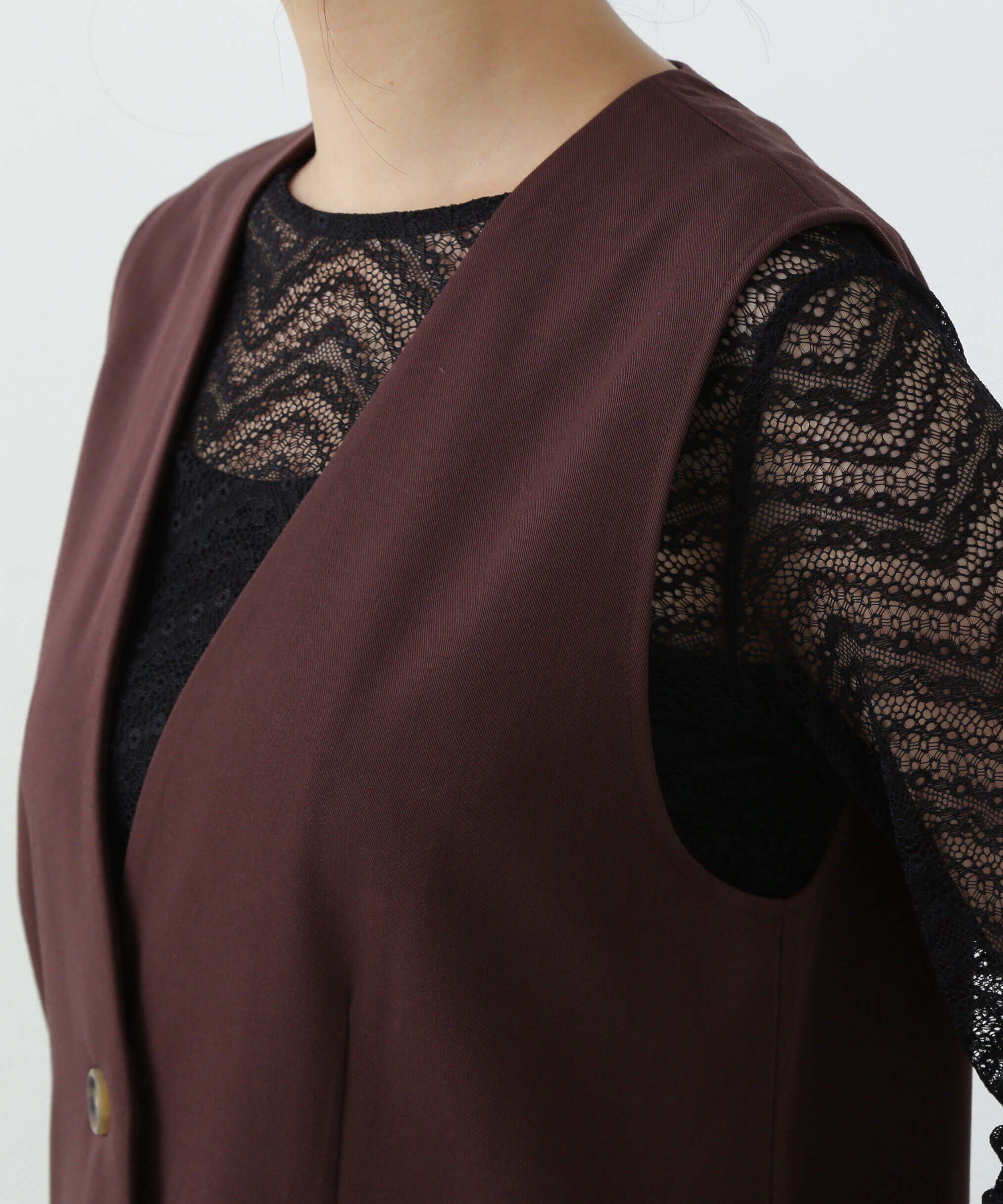  「Vネックジレ」|ブルゾン・スタジャン|