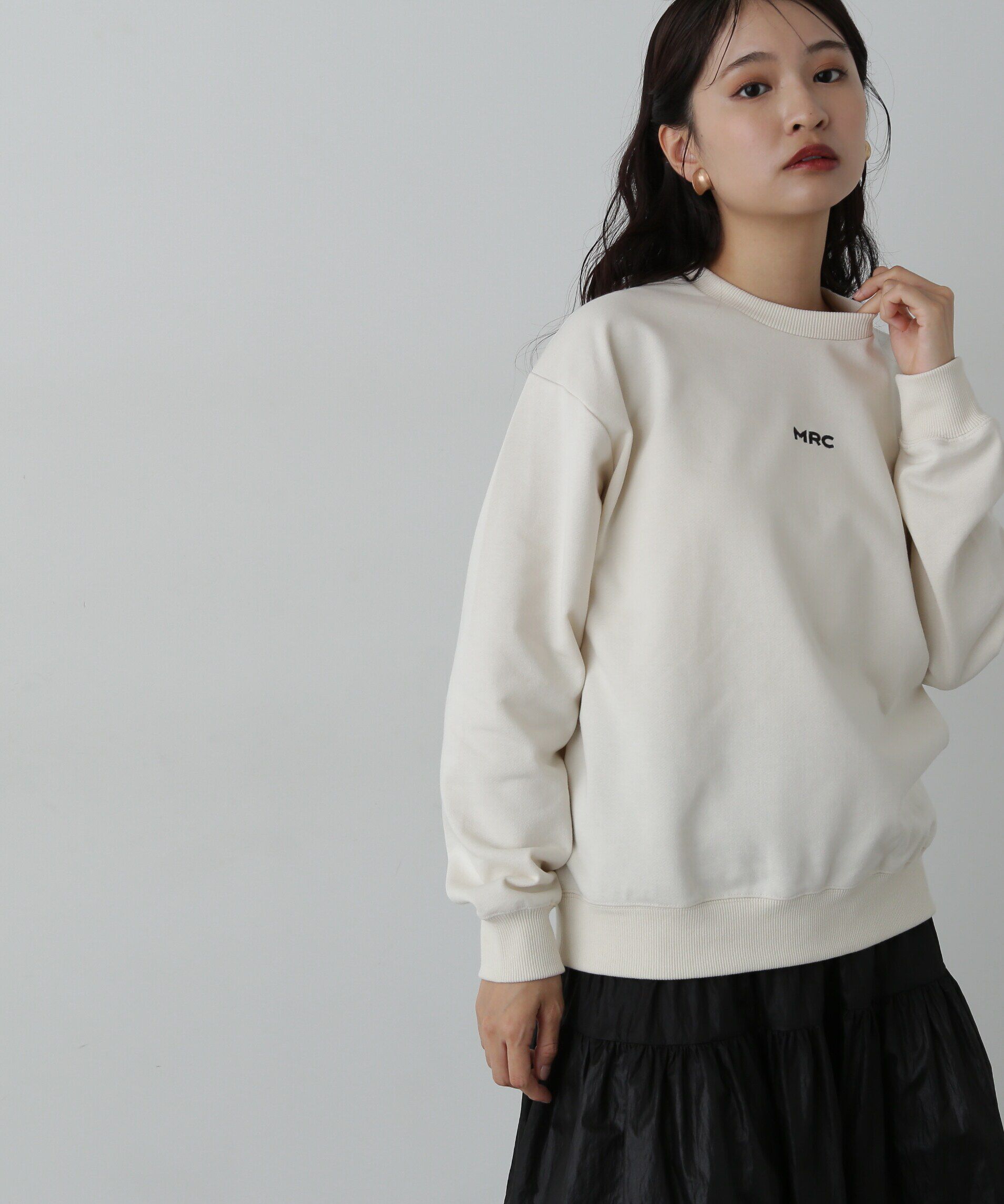  「フロント刺繍スウェット」|Tシャツ・カットソー|