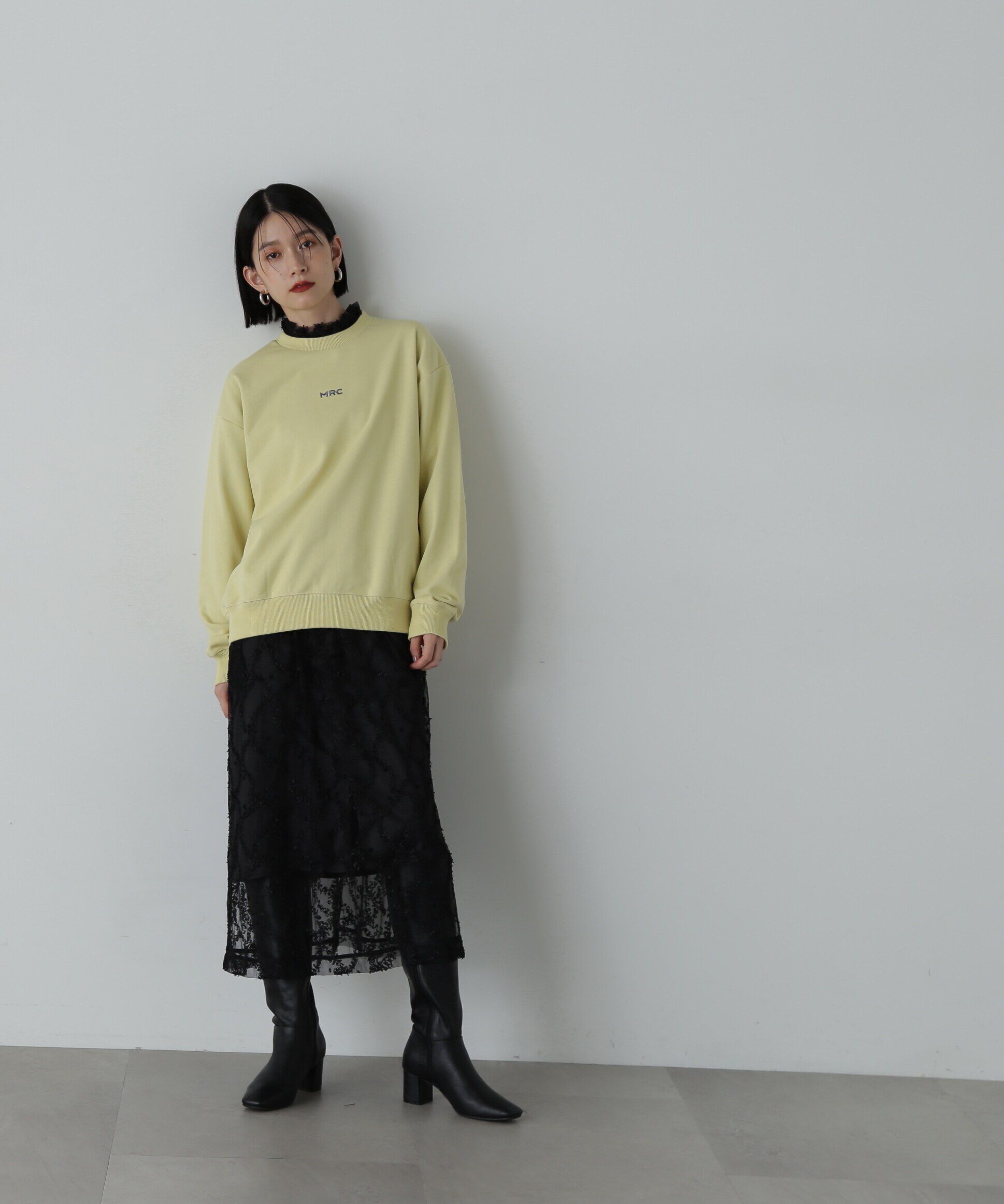  「フロント刺繍スウェット」|Tシャツ・カットソー|