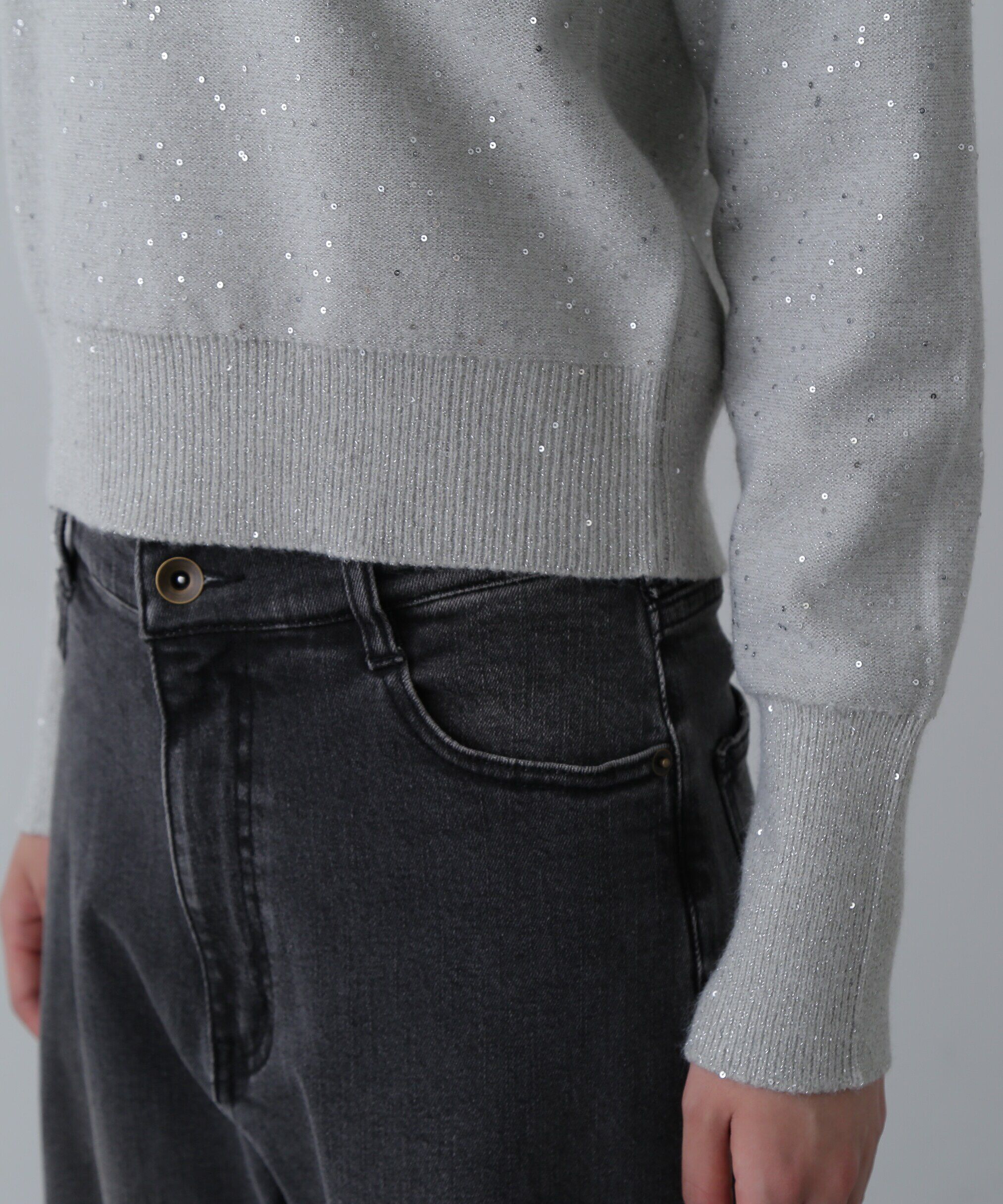  「スパンコールニット」|ニット・セーター|