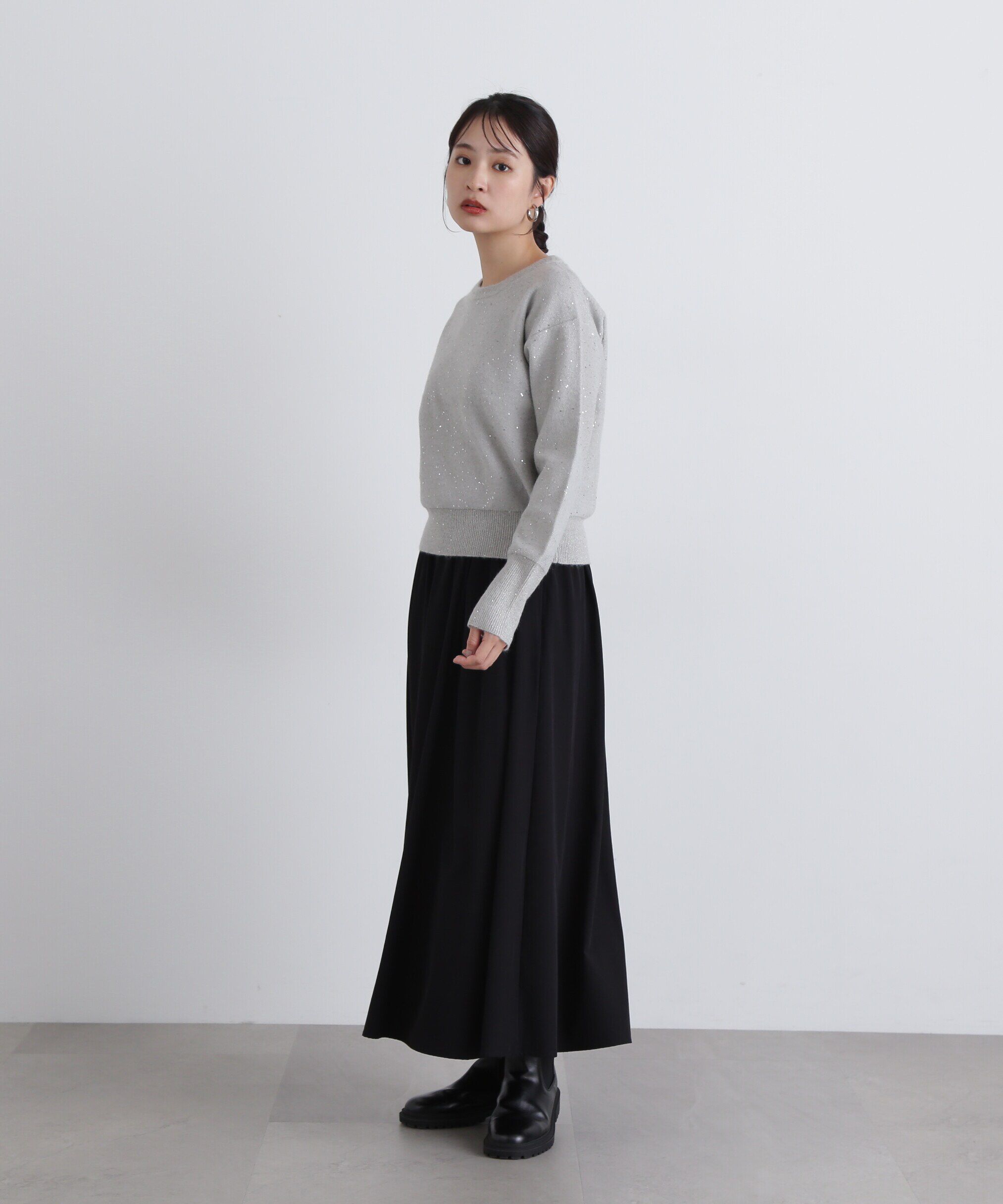  「スパンコールニット」|ニット・セーター|