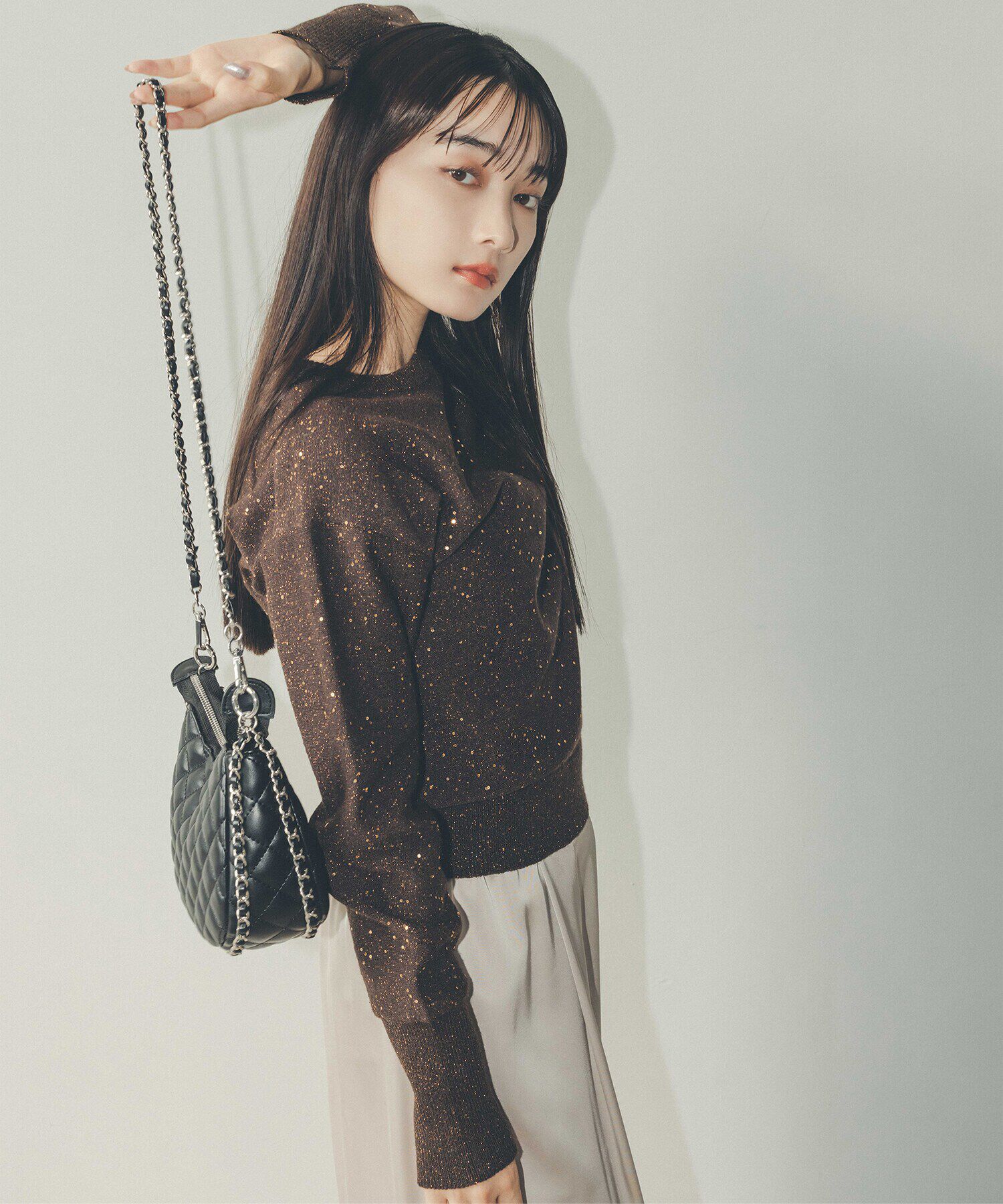  「スパンコールニット」|ニット・セーター|