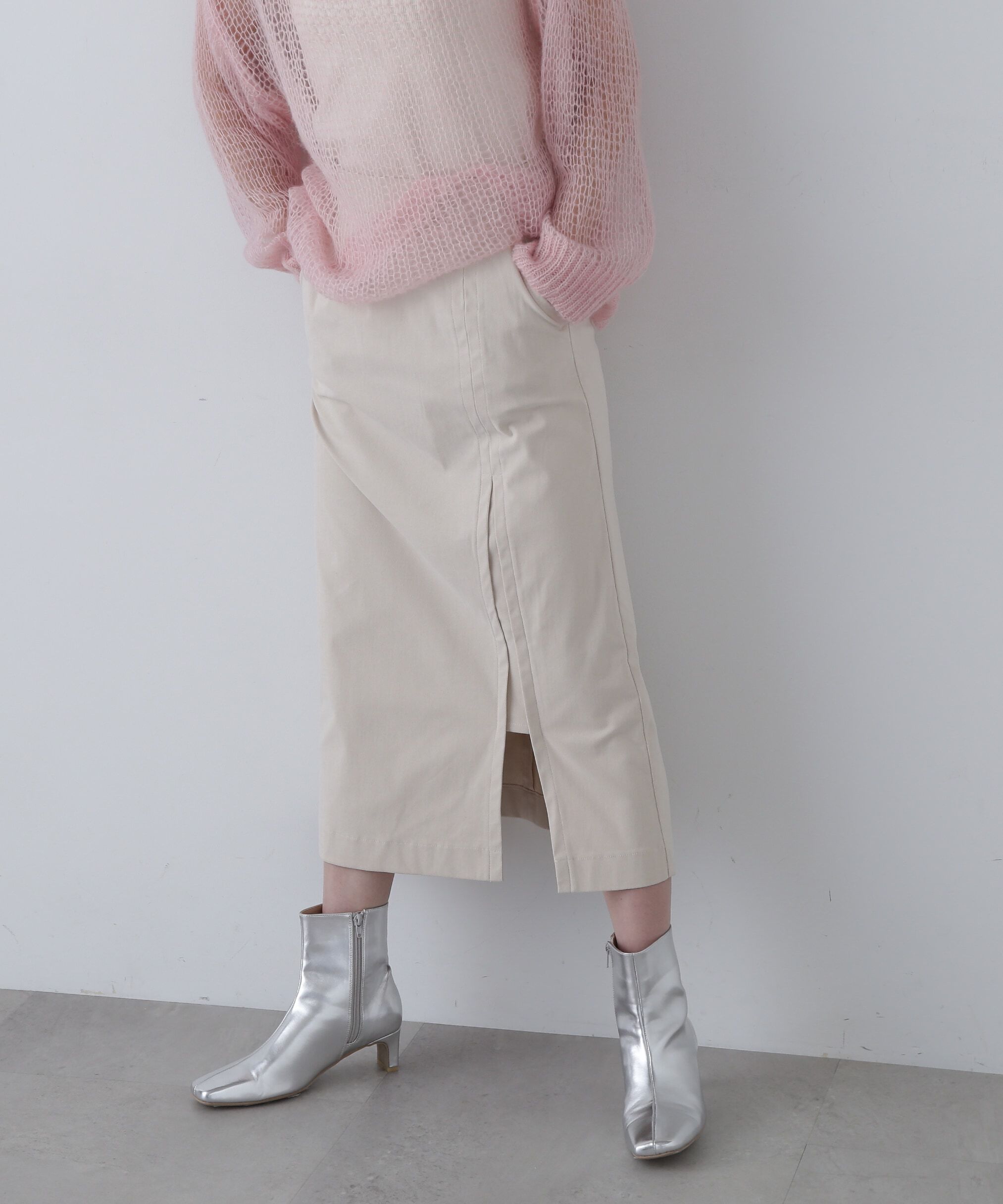  「コーデュロイスリットスカート《S Size Line》」|スカート|