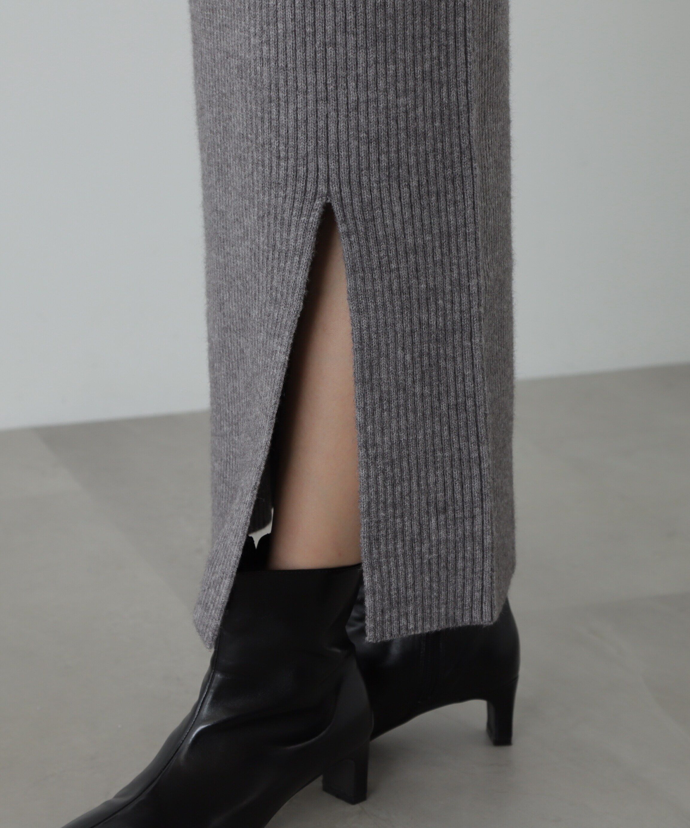  「ロールエッジゆるニットセットアップ」|ワンピース|