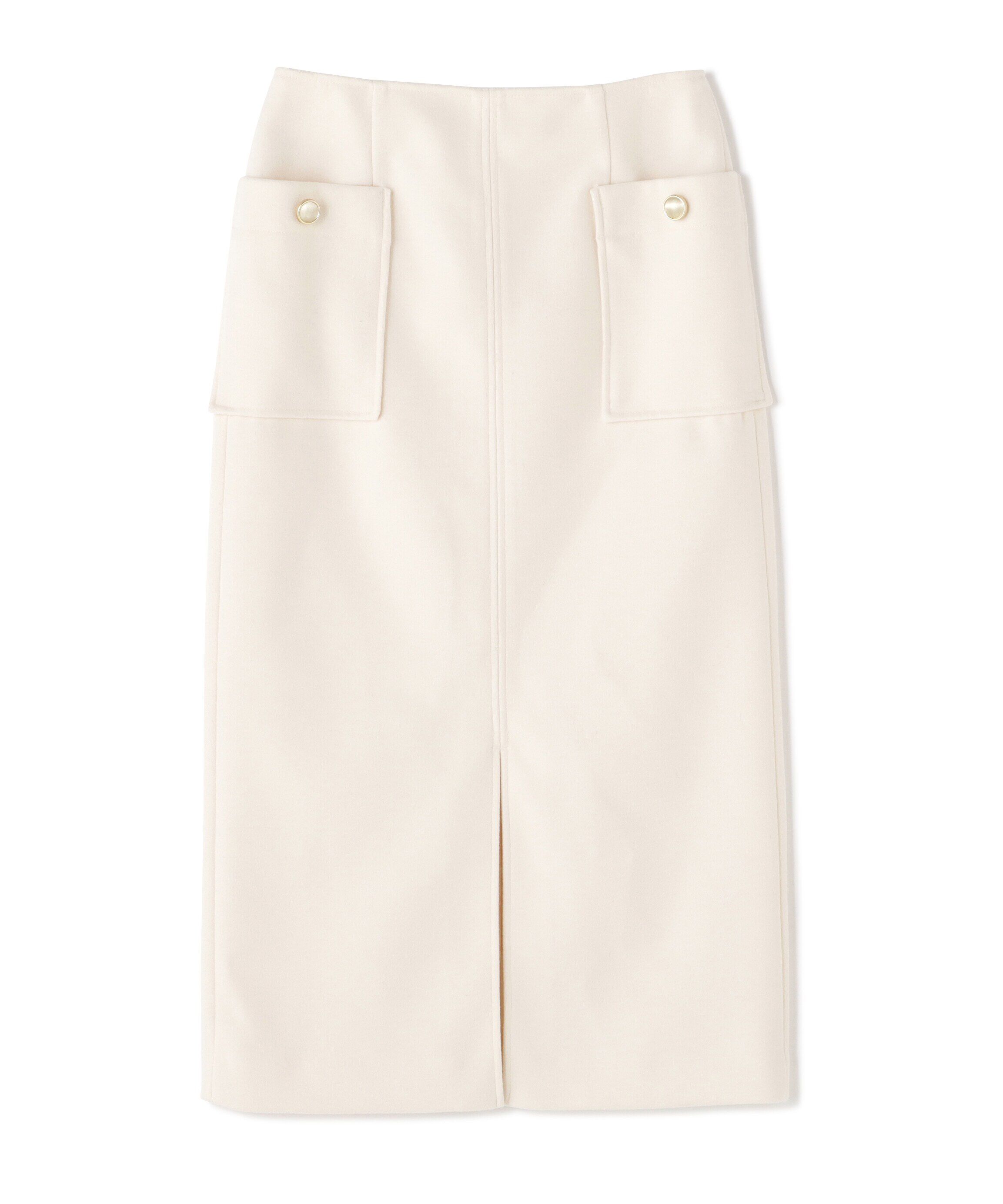  「起毛ポケットストレートスカート」|スカート|