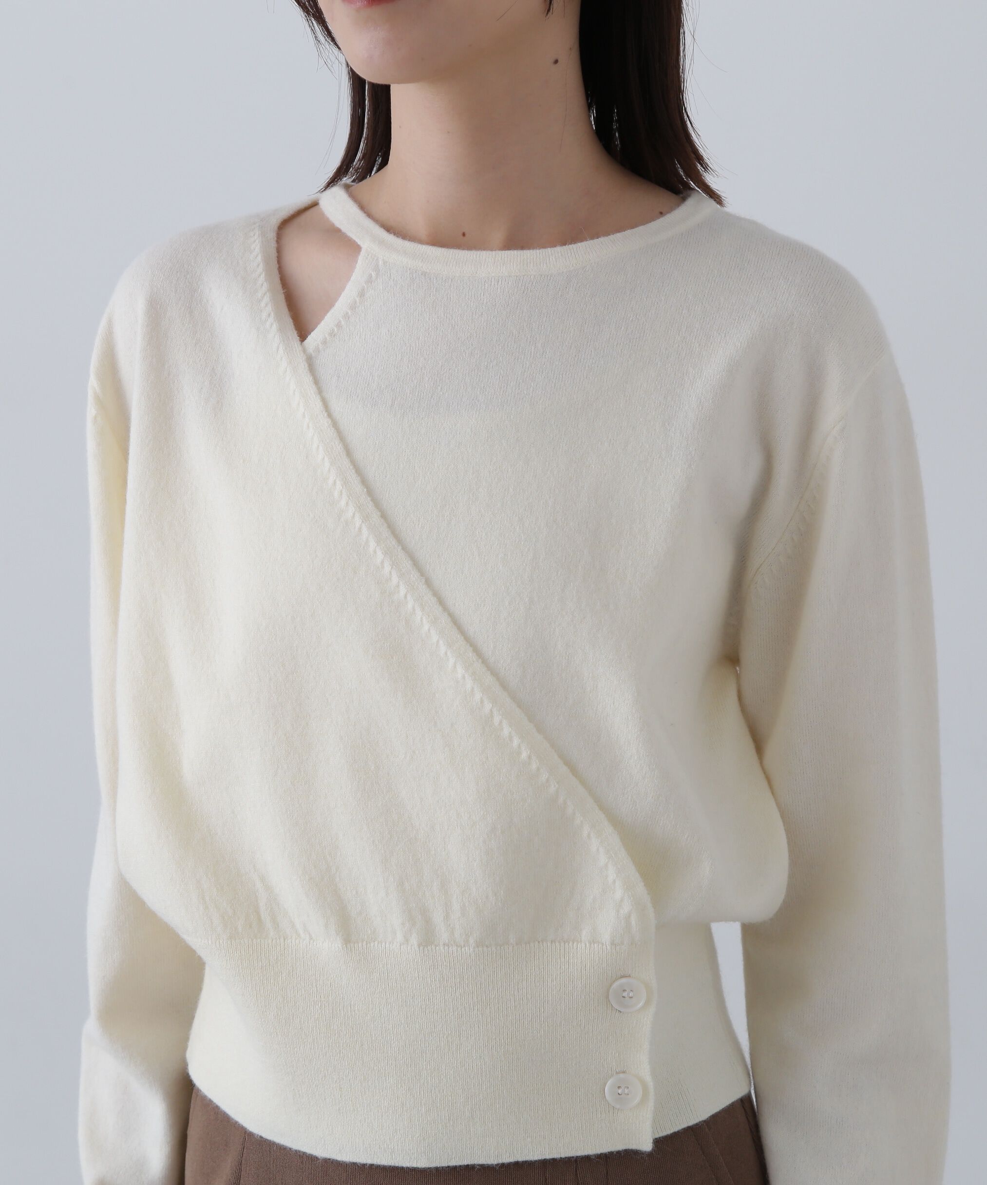  「カシュクール風ニット」|ニット・セーター|