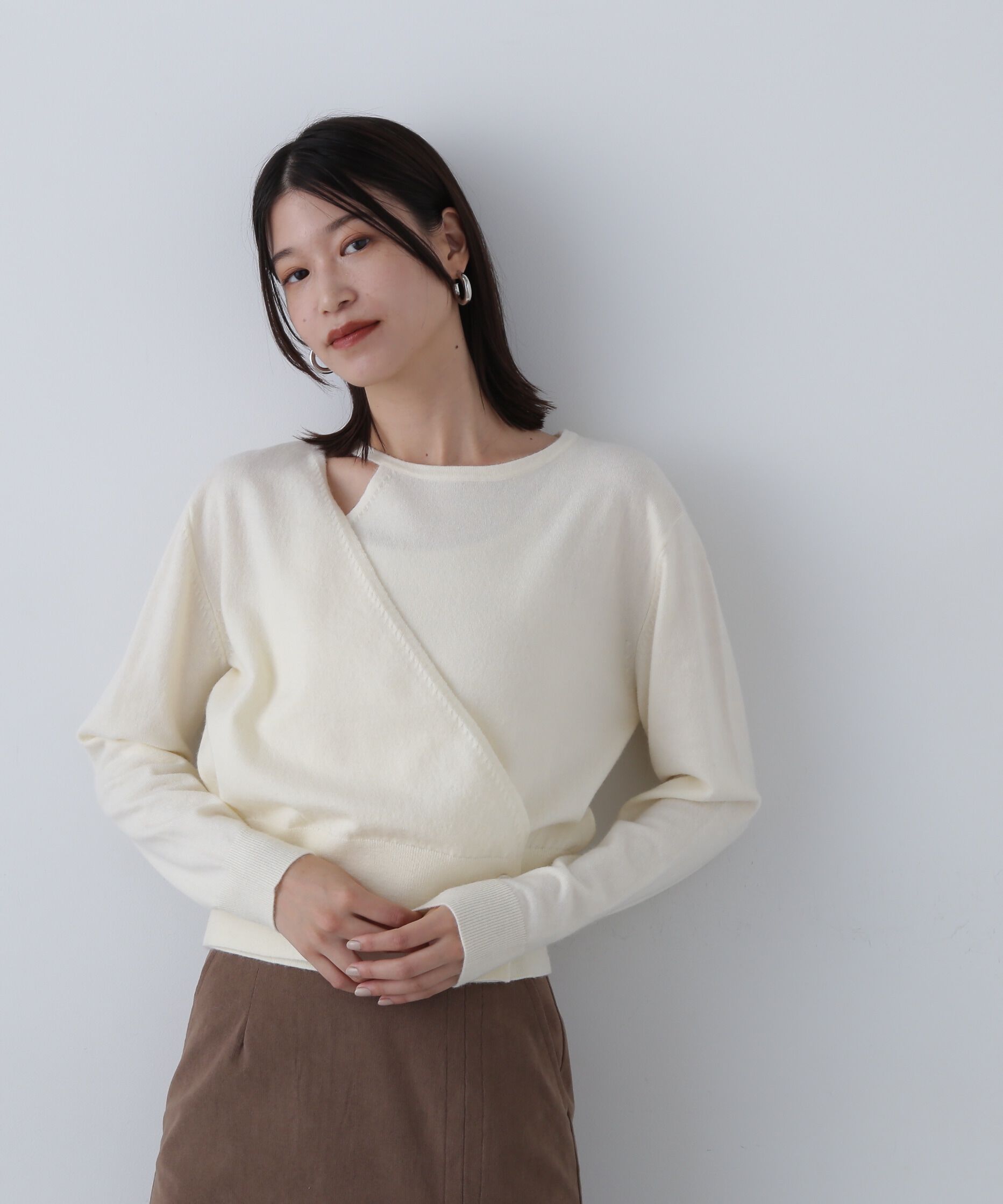  「カシュクール風ニット」|ニット・セーター|