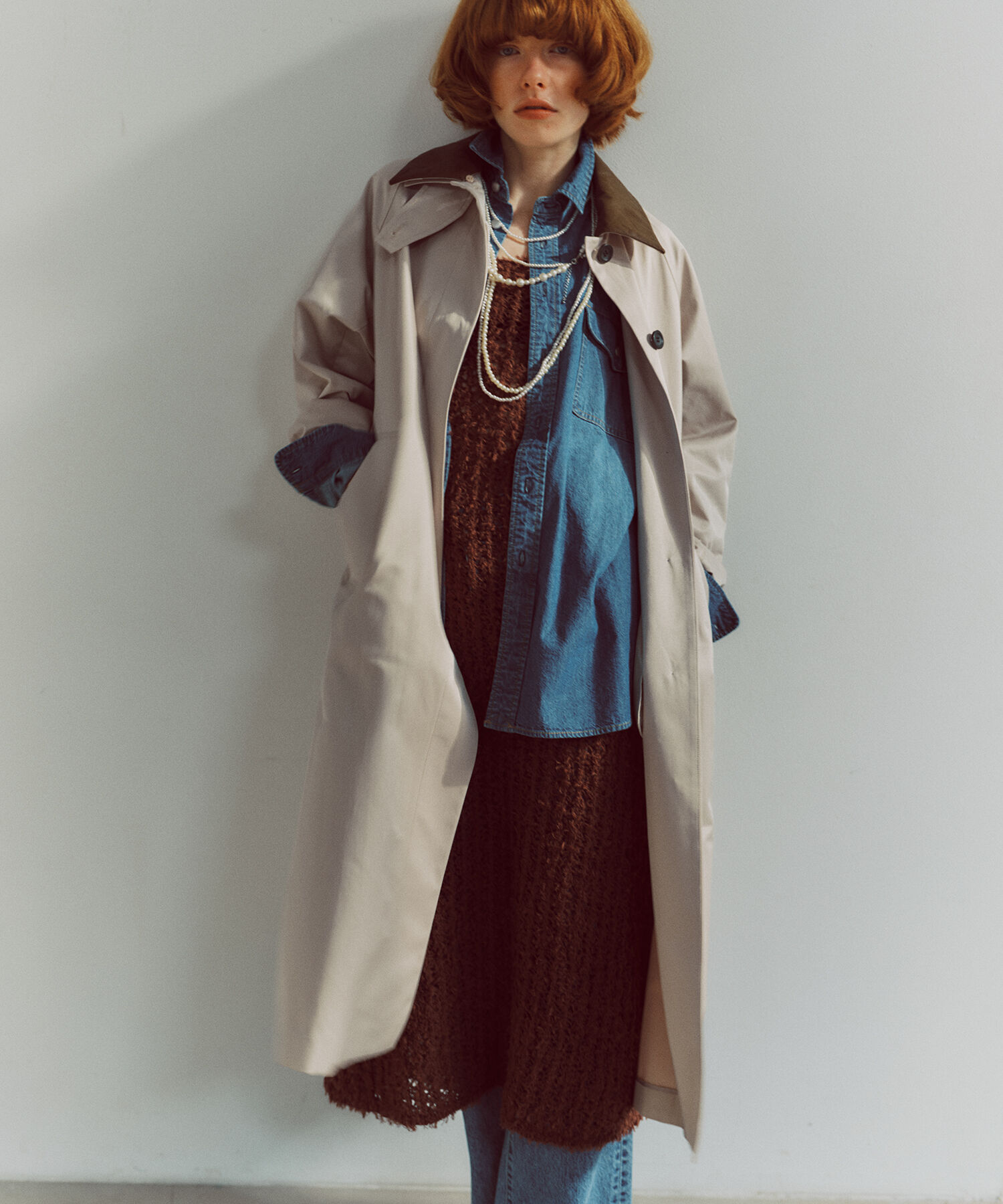  「ルーズデニムシャツ」|シャツ・ブラウス|