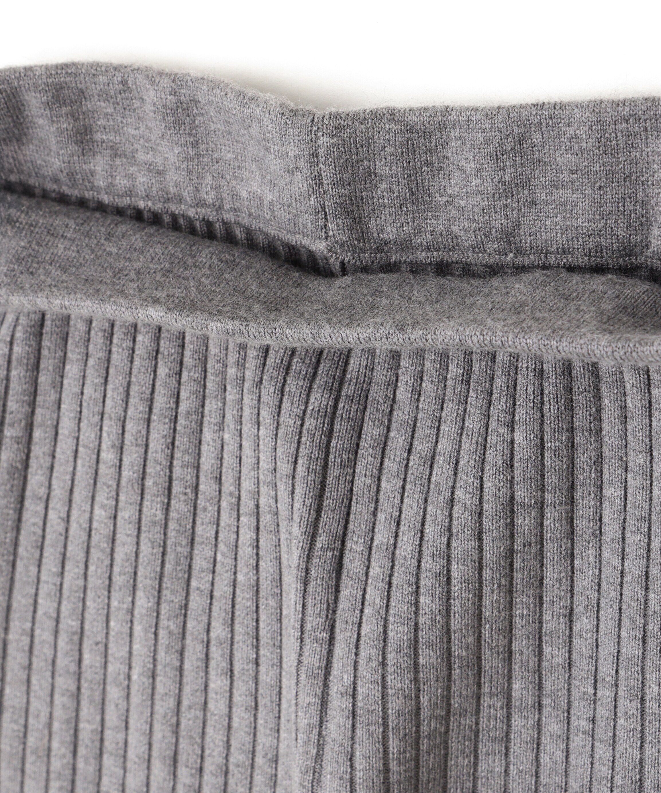  「ワイドリブニットスカートパンツセット」|その他|