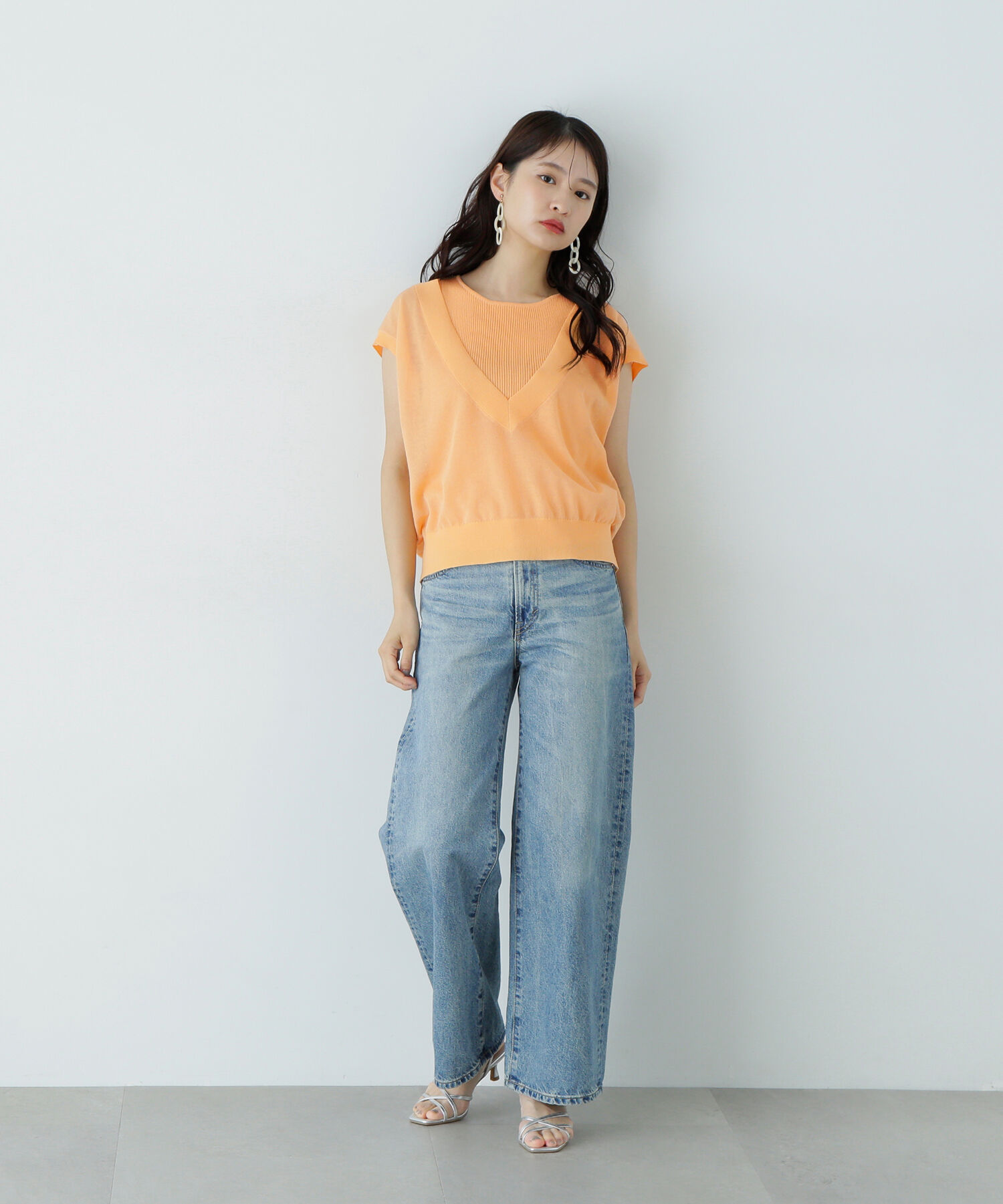  「LISA ヴィンテージワイドデニムパンツ」|その他|