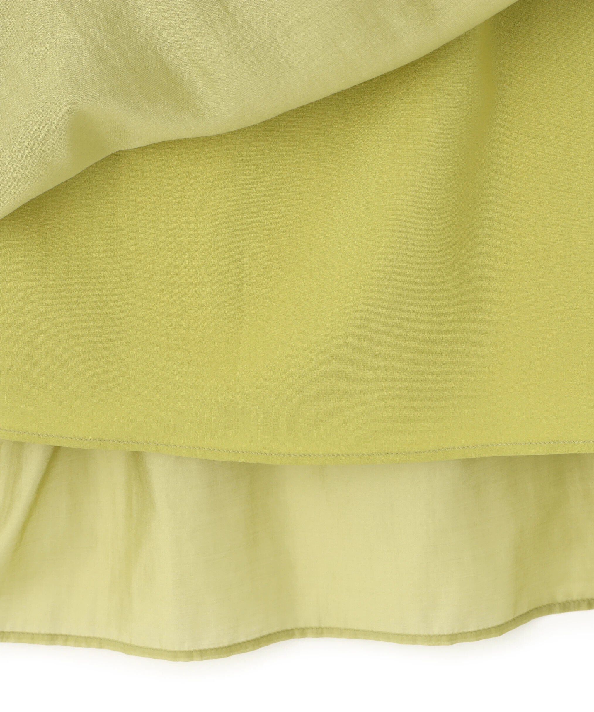  「バンドカラーシアーワンピース」|ワンピース|