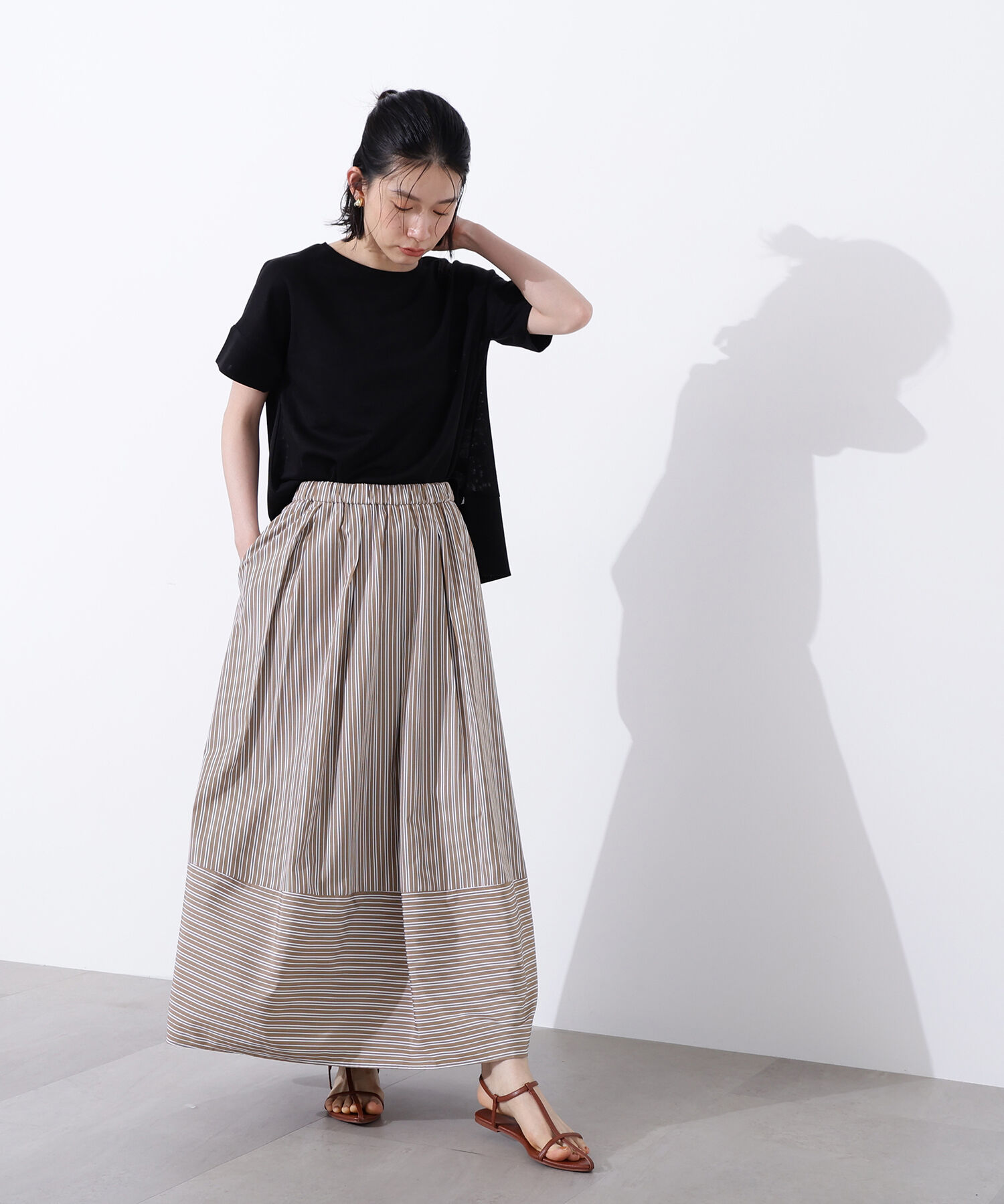  「シアーボクシーカットソー」|Tシャツ・カットソー|