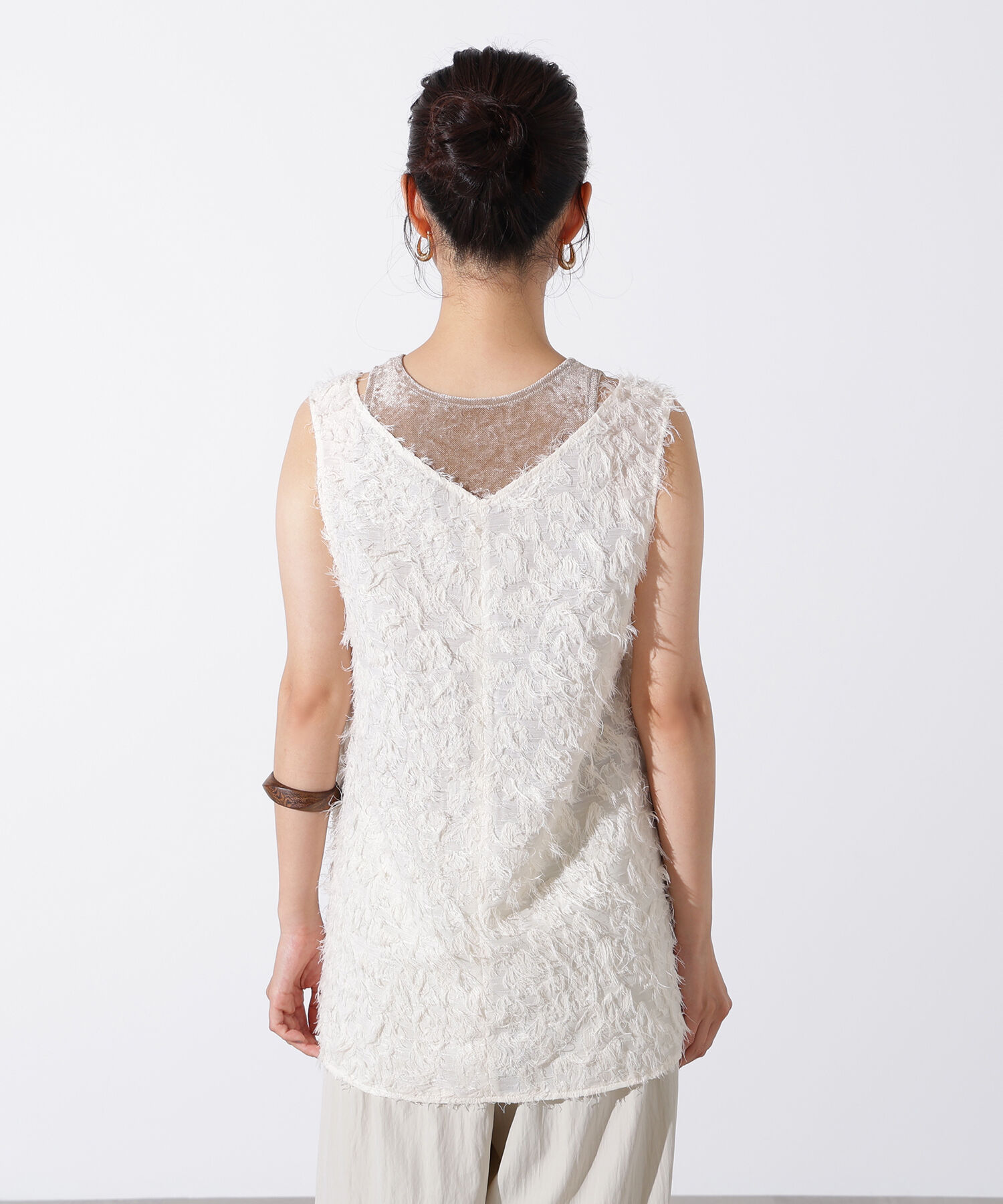  「フェザートップス＆ベロアアメスリ」|Tシャツ・カットソー|