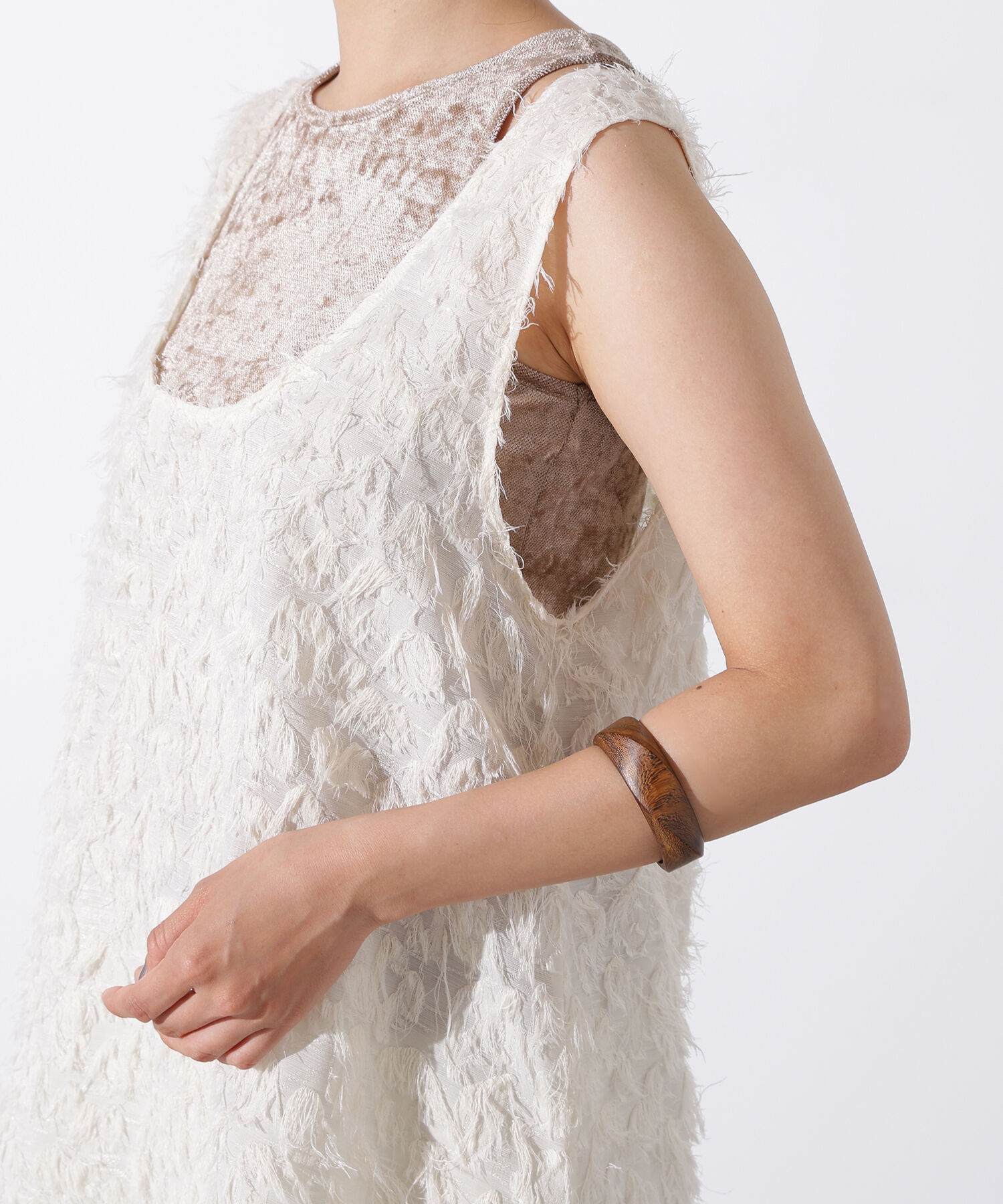  「フェザートップス＆ベロアアメスリ」|Tシャツ・カットソー|