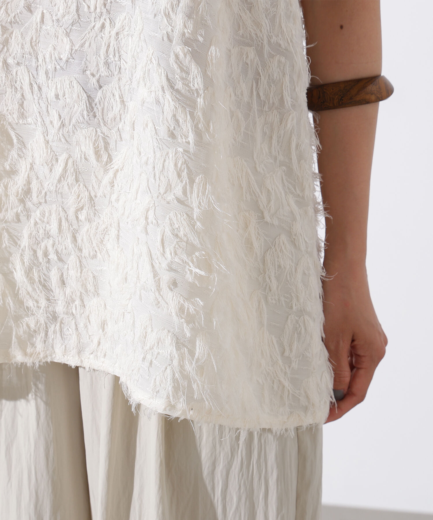  「フェザートップス＆ベロアアメスリ」|Tシャツ・カットソー|