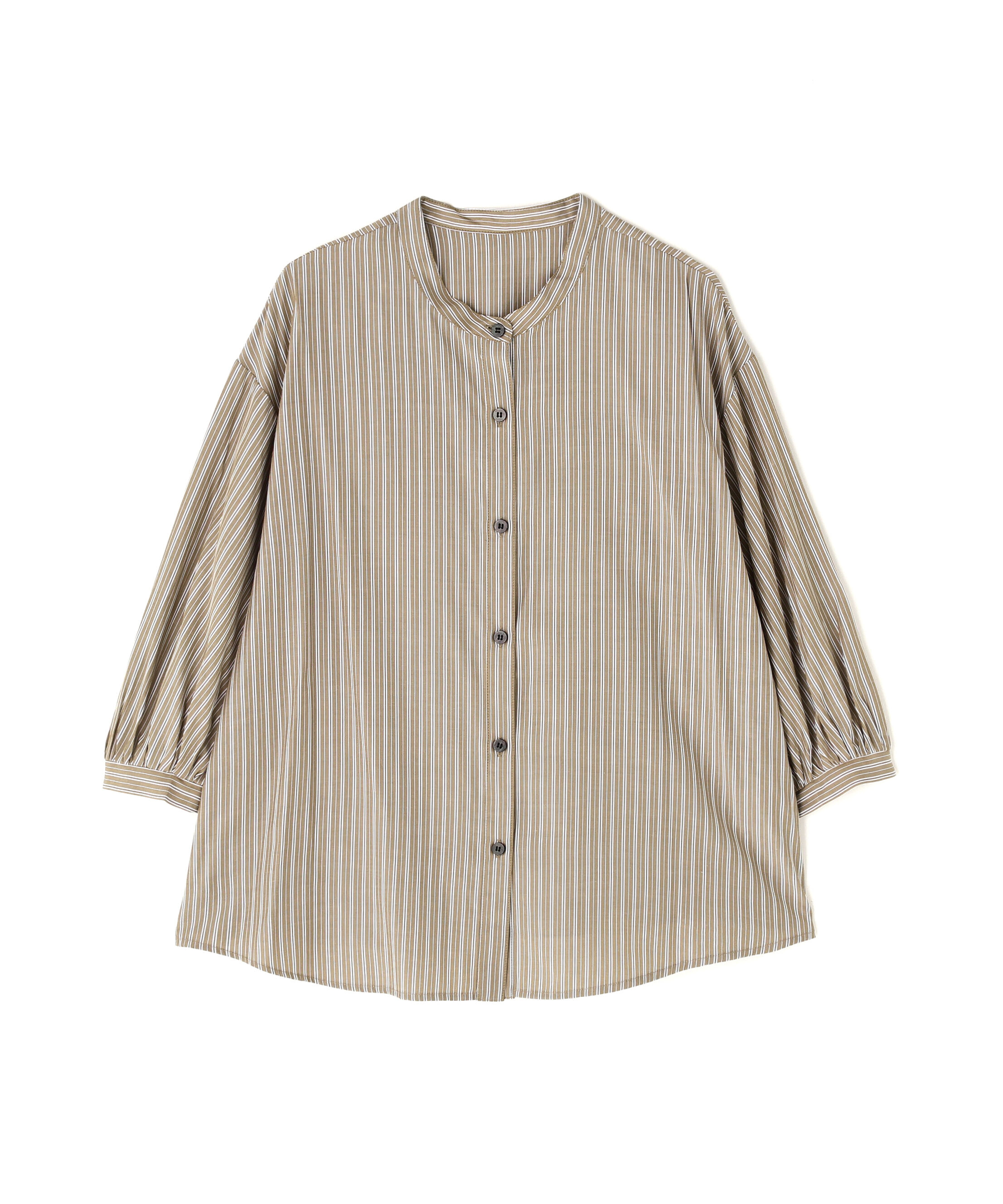  「ﾗｯﾌﾙｶﾗｰｽﾄﾗｲﾌﾟﾌﾞﾗｳｽ《ｲｴﾛｰｽﾄﾗｲﾌﾟ:official sit」|シャツ・ブラウス|