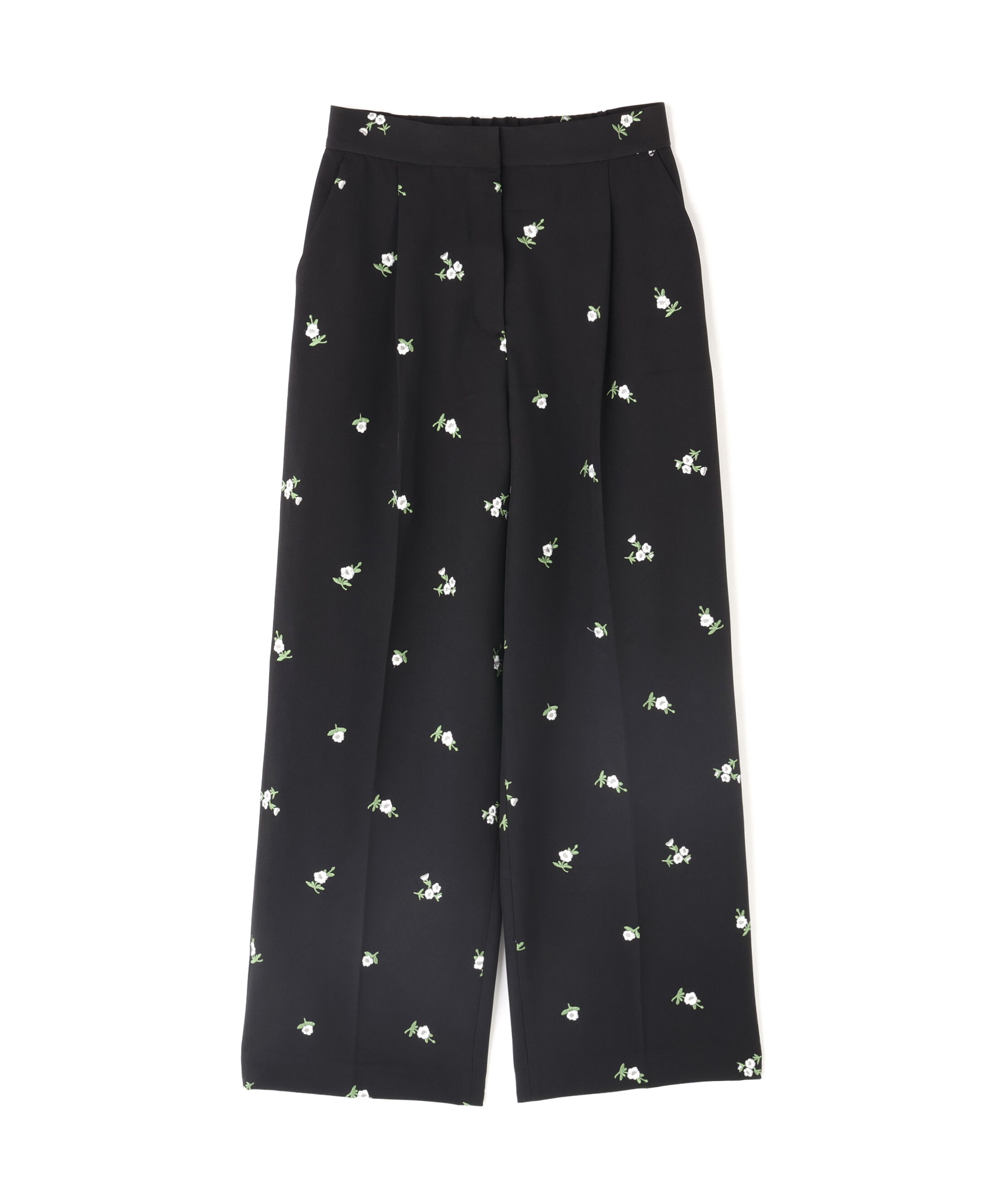  「エンブロイダリーフラワーパンツ」|その他|