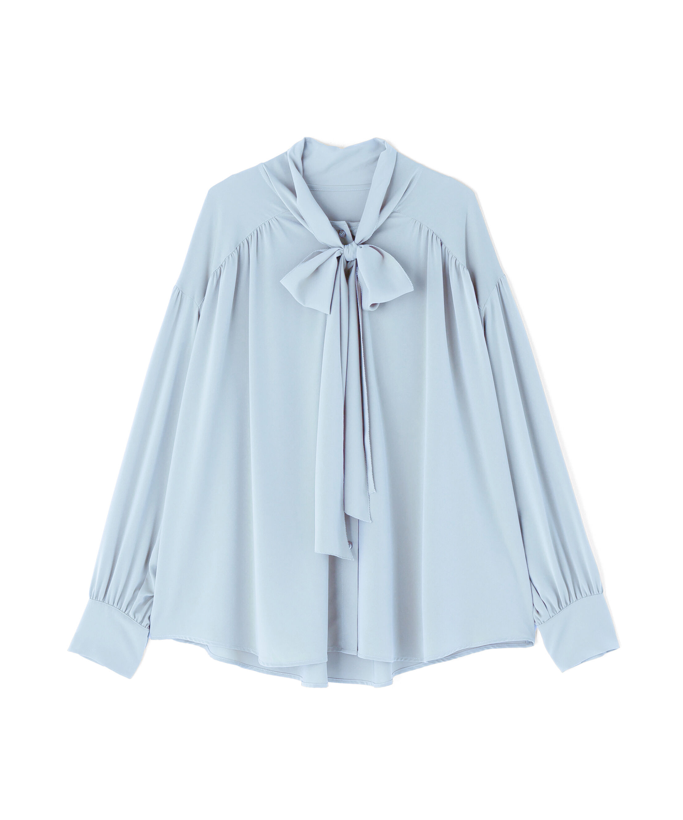  「ヴィンテージサテンボウブラウス」|シャツ・ブラウス|