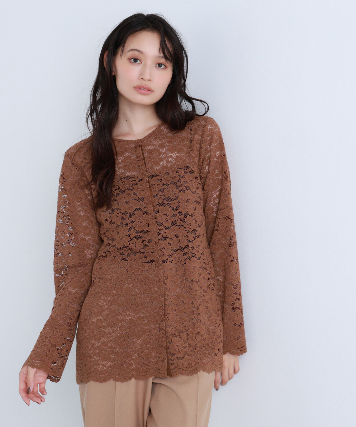  「レースブラウス」|シャツ・ブラウス|