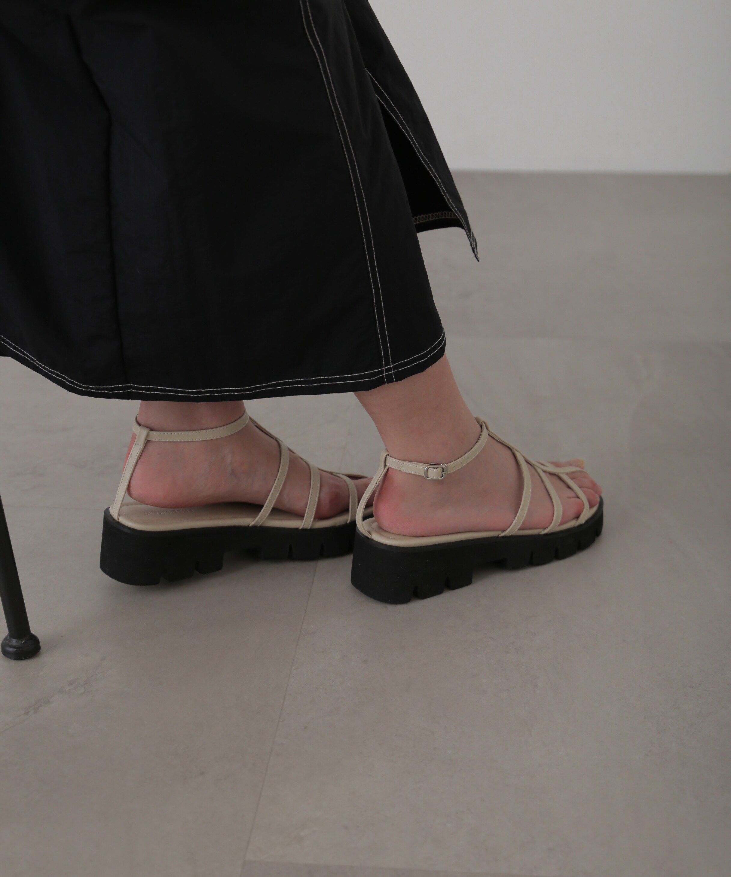  「トラックソールナローサンダル」|その他|