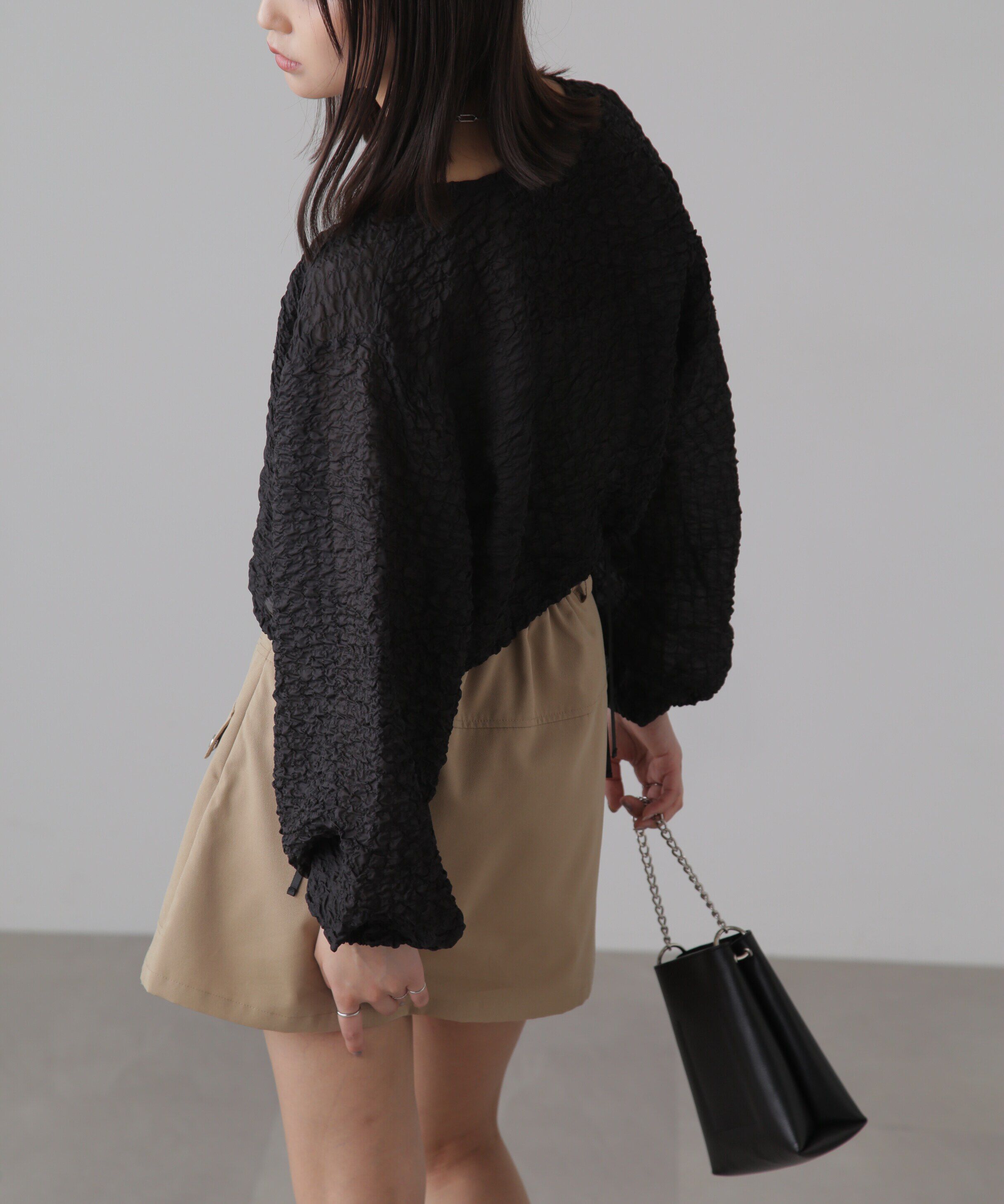  「ぽこぽこシアーブルゾン」|ブルゾン・スタジャン|