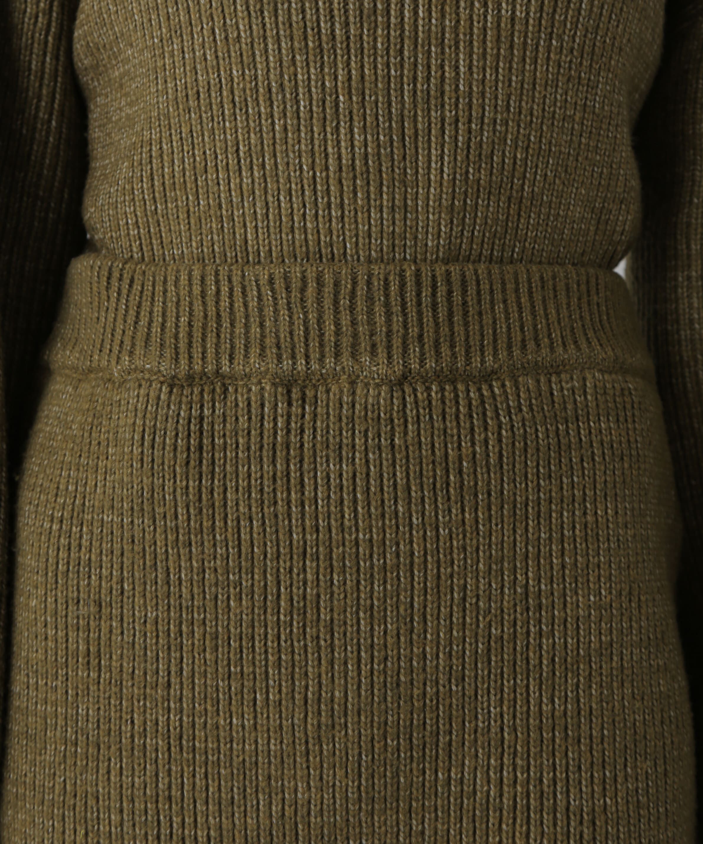  「ハーフジップニット&times;ナロースカートセットアップ」|ワンピース|