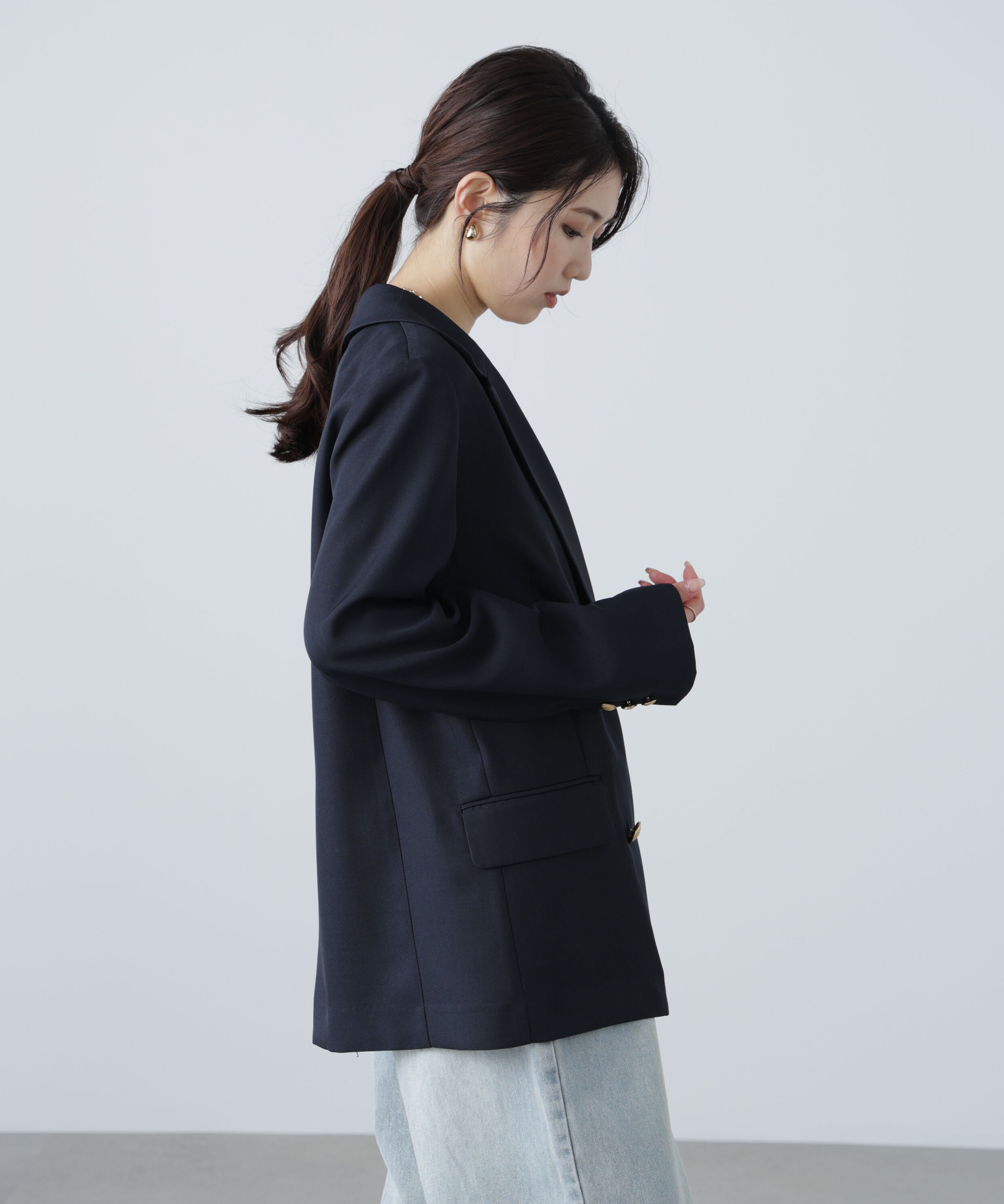  「金ボタンダブルブレストジャケット」|その他|