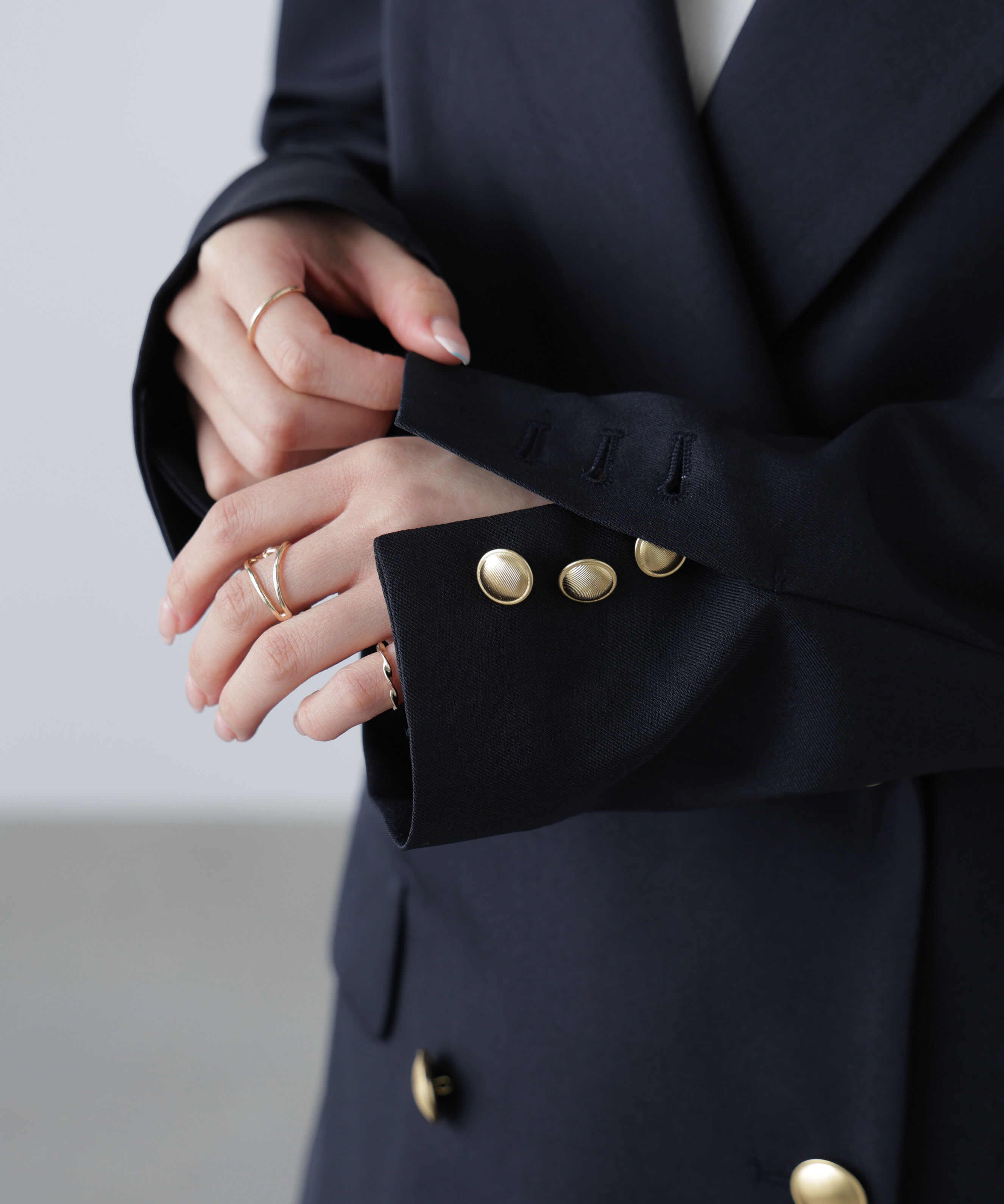  「金ボタンダブルブレストジャケット」|その他|