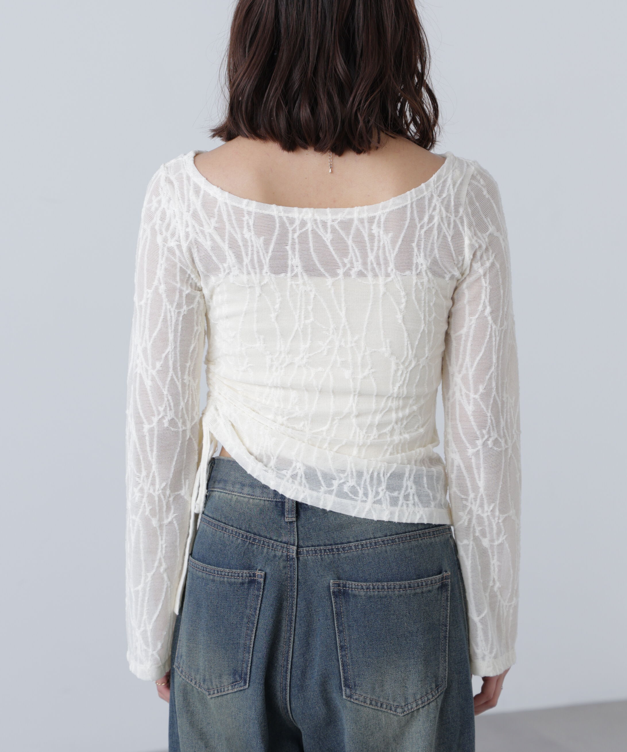  「シアージャガードドロストカットソー」|Tシャツ・カットソー|