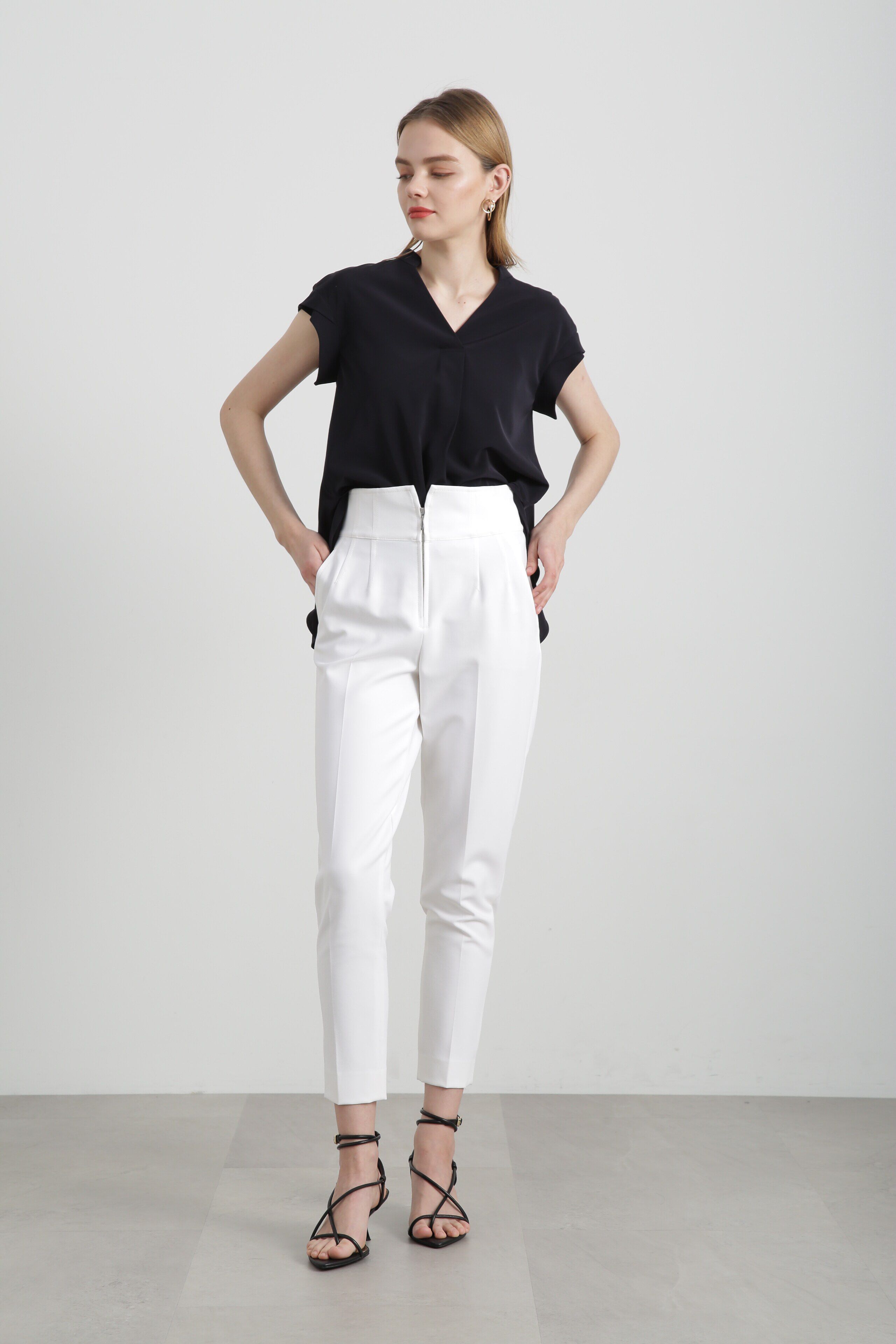  「◆フロントジップストレッチパンツ」|その他|