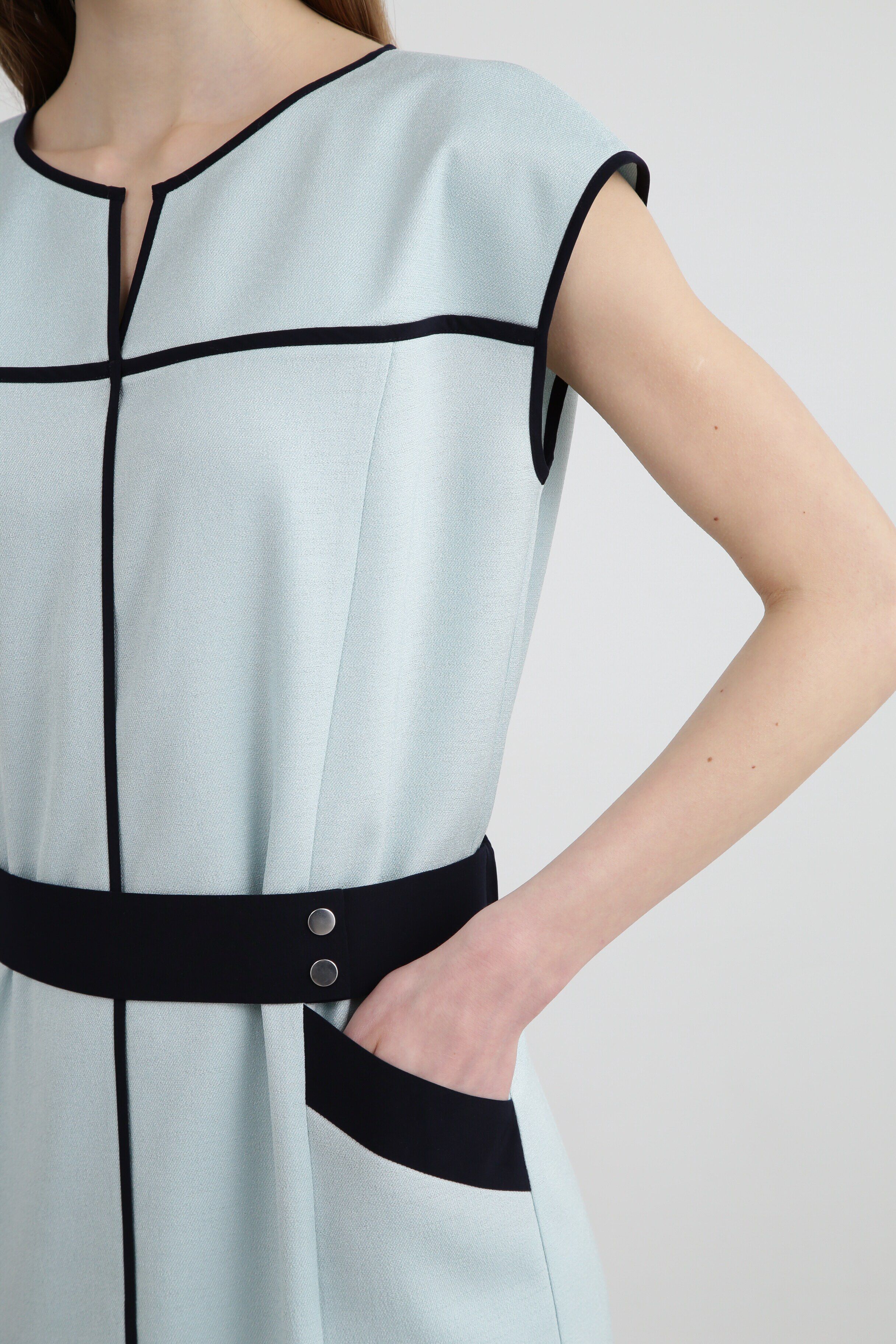  「◆バイカラーパイピングワンピース」|ワンピース|