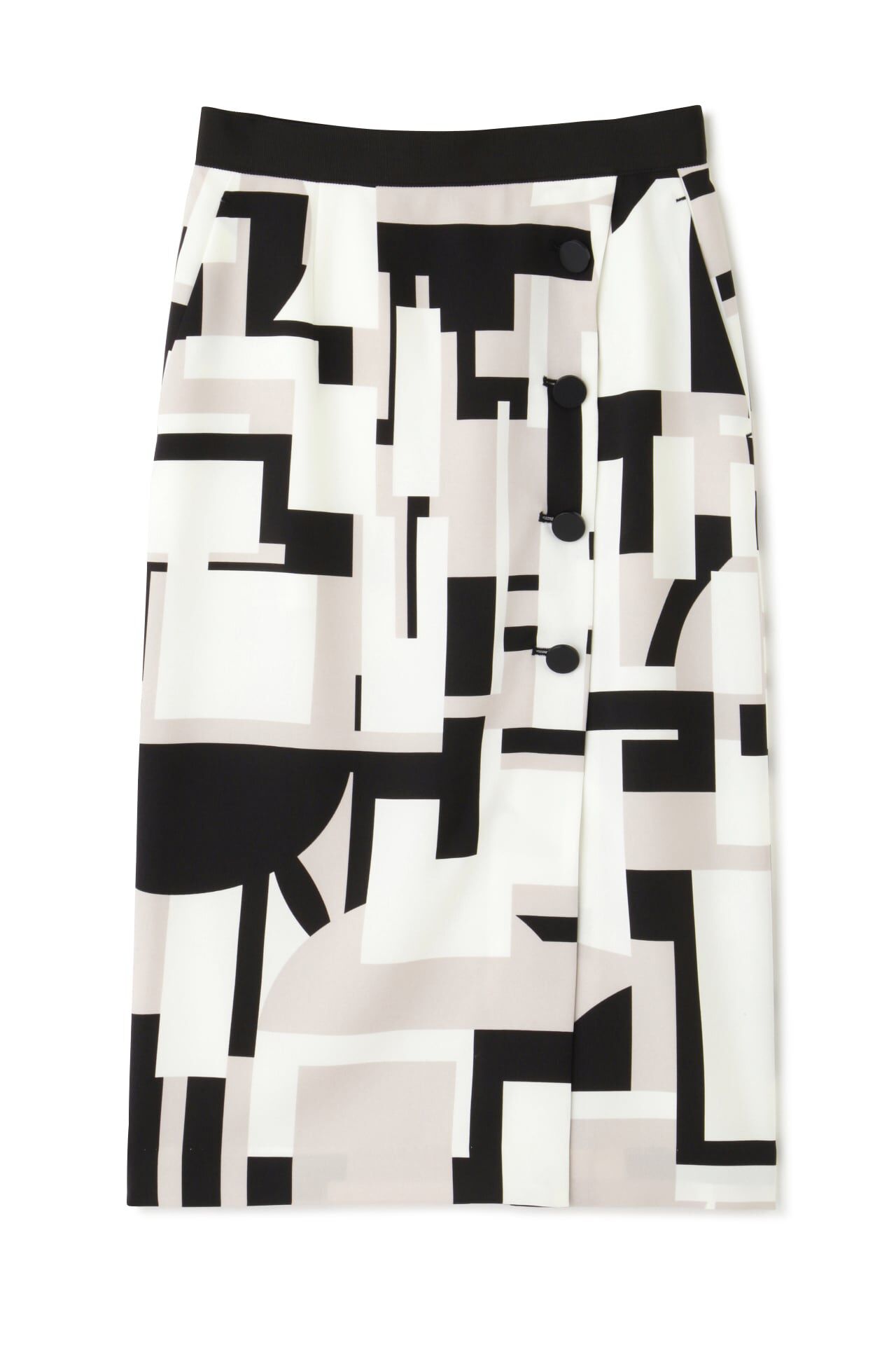  「◆サークルジオメトリックプリントスカート」|スカート|