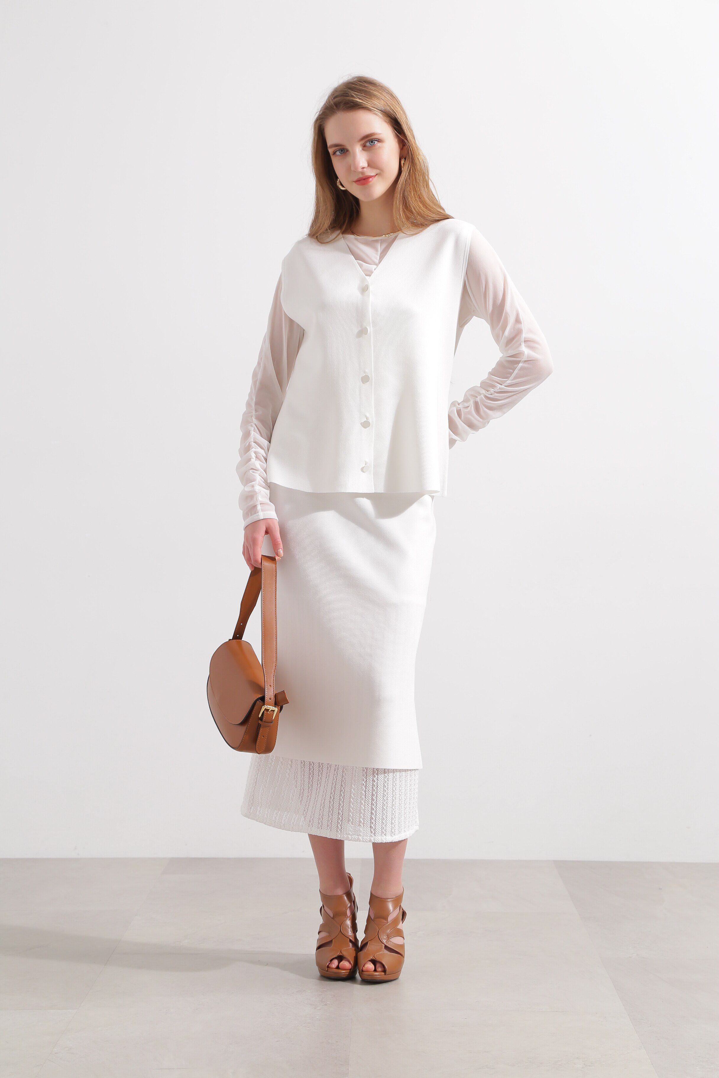  「◆ニットジレ」|ニット・セーター|